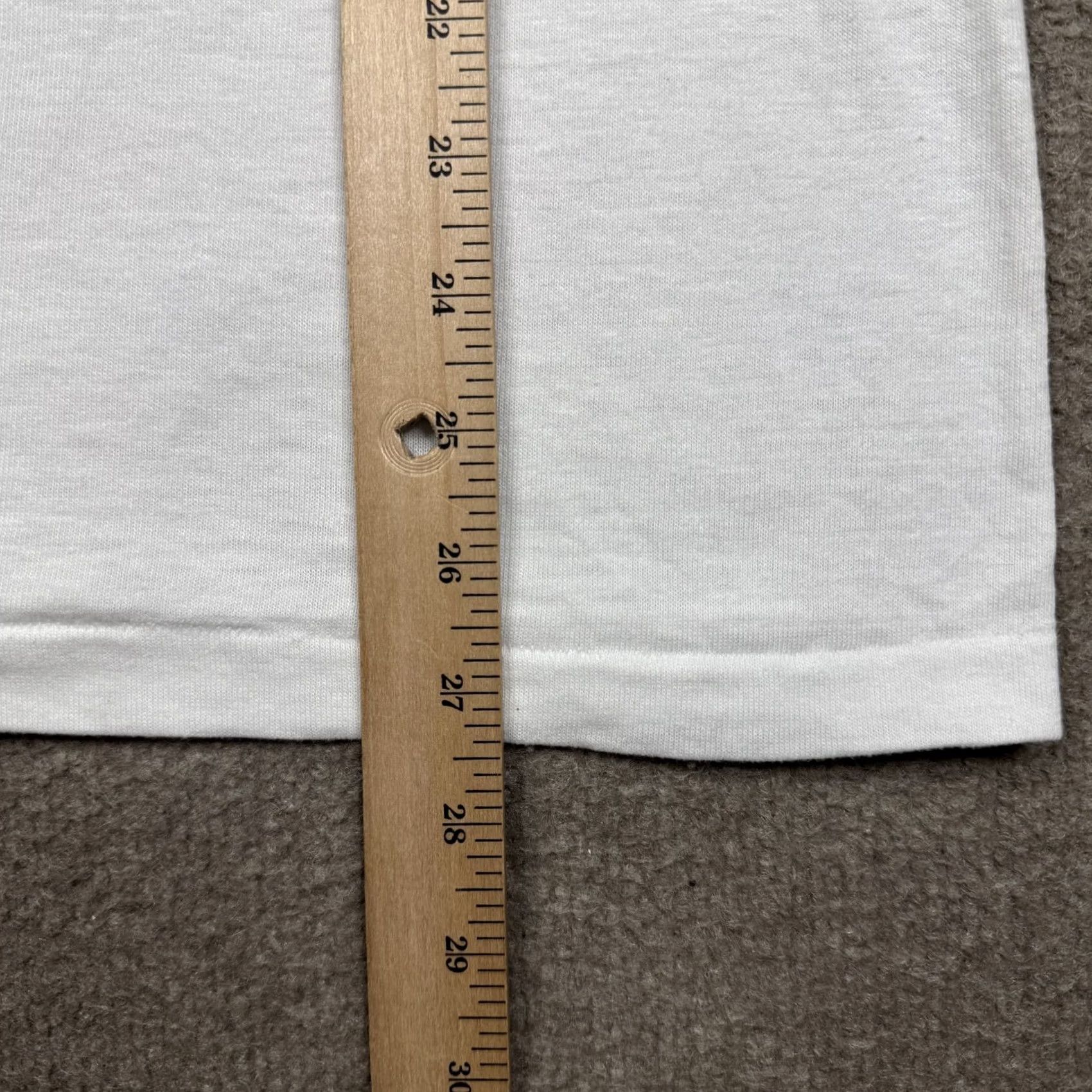 Hanes VINTAGE Hanes LA Dodgers Ringer T Shirt XL White Baseball Tee 1983 90s Disney Mickey Mouse Logo Men X L White 80s 90s Shirt Mens Size US XL / EU 56 / 4 - 7 Thumbnail