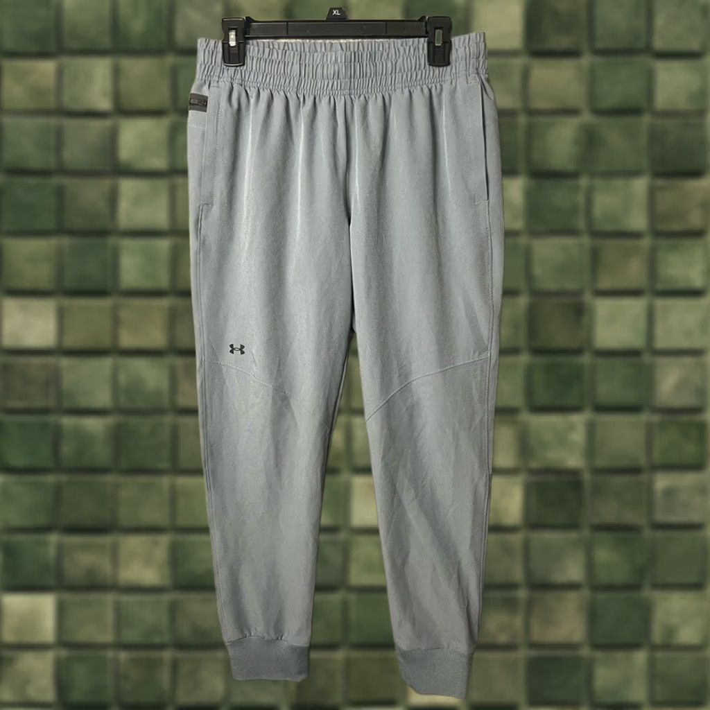 Under Armour Under Armour Men's Medium Gray Joggers Pants Size US 31 - 1 Thumbnail