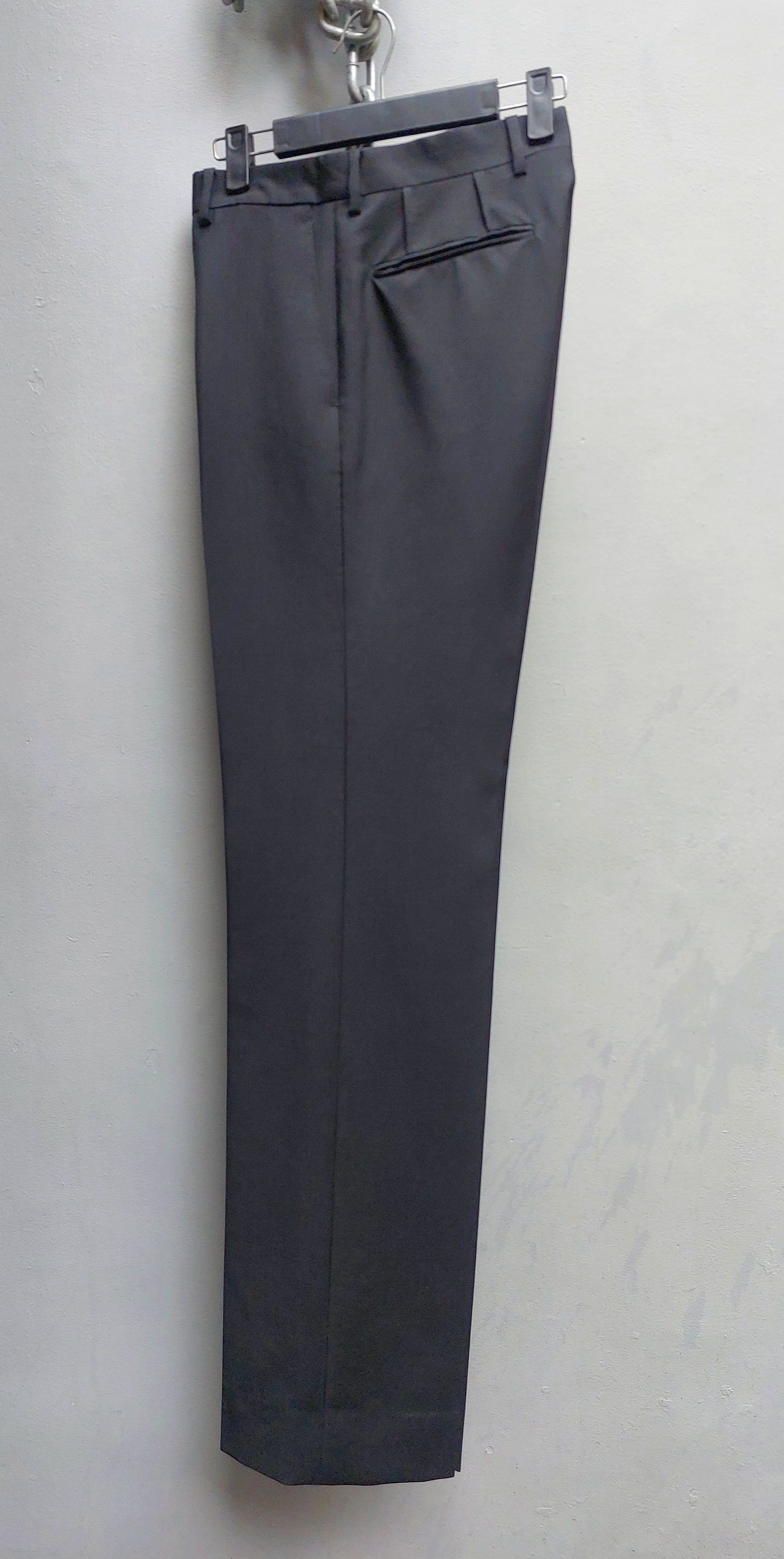 Raf Simons Raf Simons Flat Front Tailored Wool Trouser Size US 44 / EU 60 - 4 Thumbnail