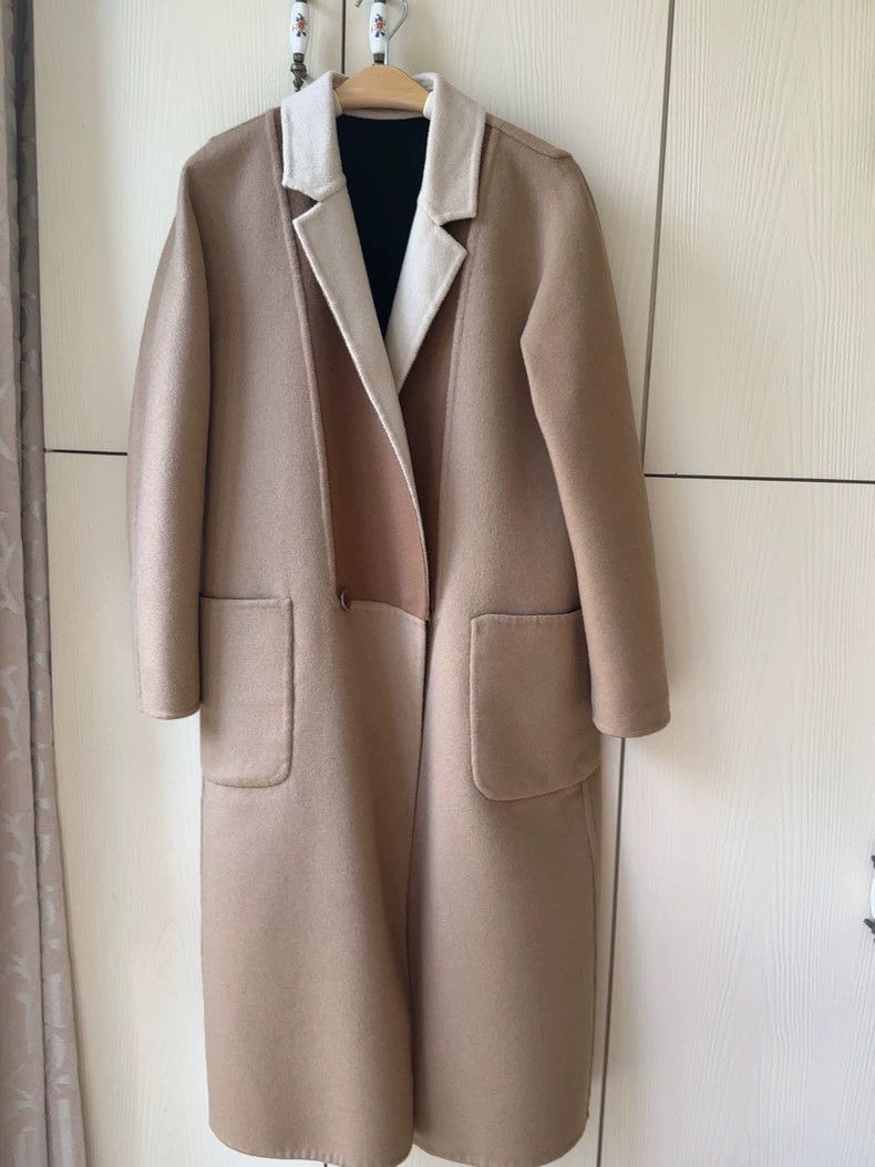 Max Mara Max Mara Mainline White Label Reversible Wool Coat Size M / US 6-8 / IT 42-44 - 2 Thumbnail