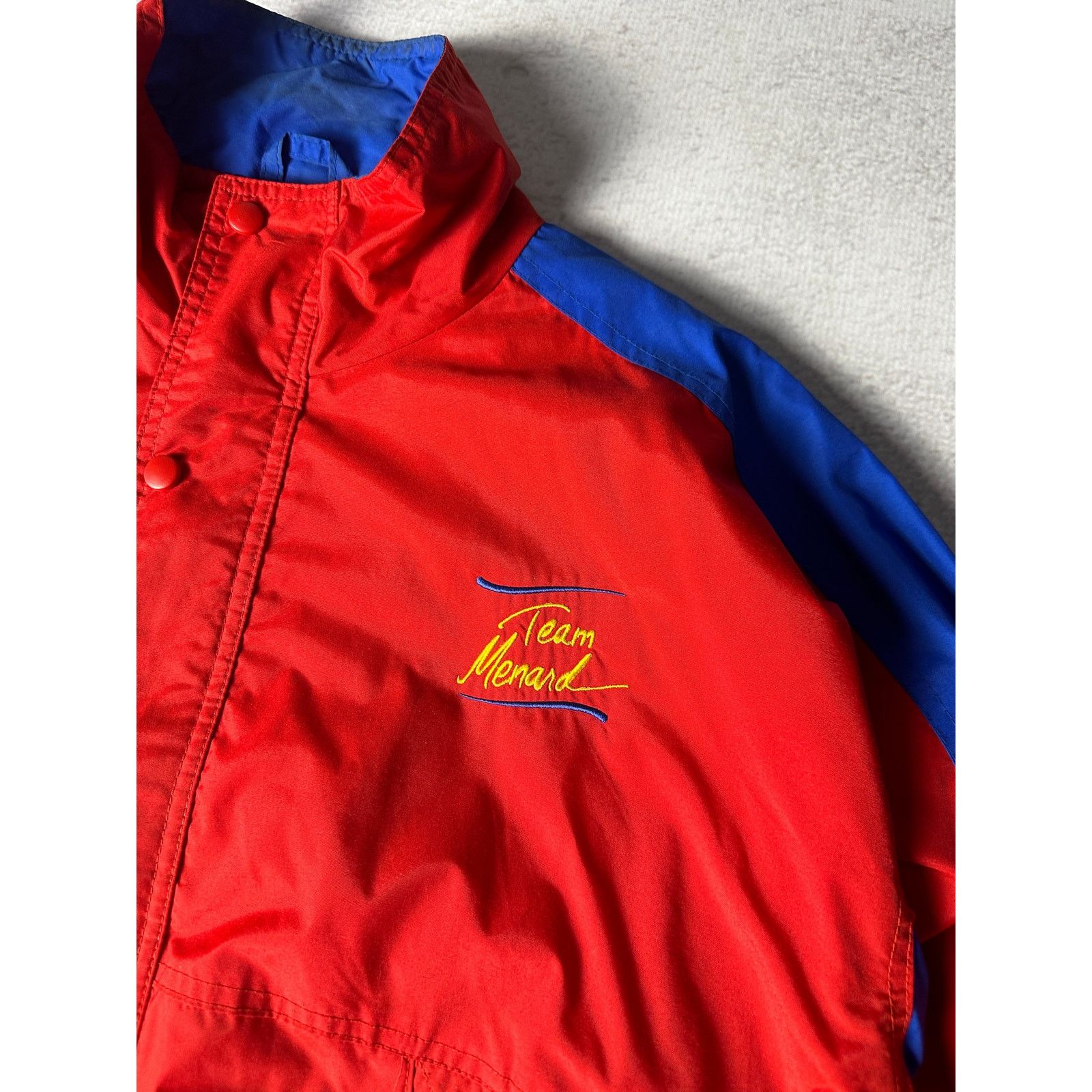 NASCAR Vintage Nascar Windbreaker Jacket For Men - Large Size Size US L / EU 52-54 / 3 - 3 Thumbnail