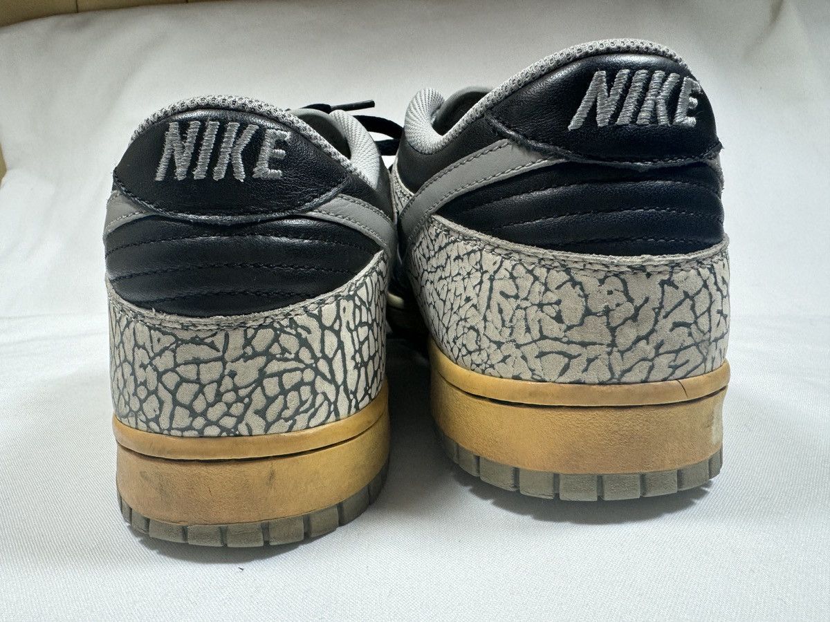Jordan Brand × Nike NIKE SB DUNK LOW CL AIR JORDAN III 3 BLACK CEMENT GREY WHITE Size US 13 / EU 46 - 5 Thumbnail