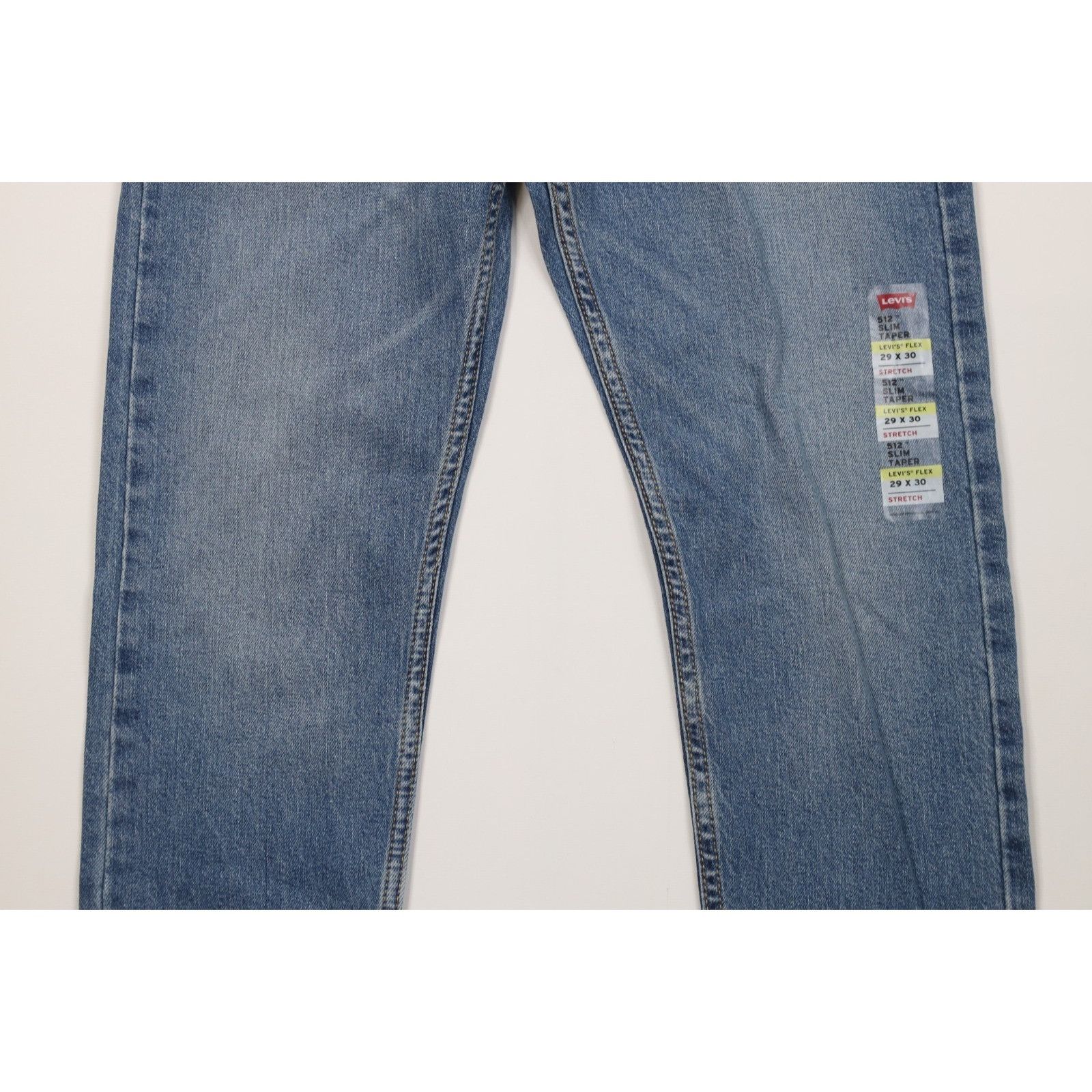 Levi's New Levis 512 Stretch Slim Fit Tapered Leg Denim Jeans Size US 29 - 3 Thumbnail