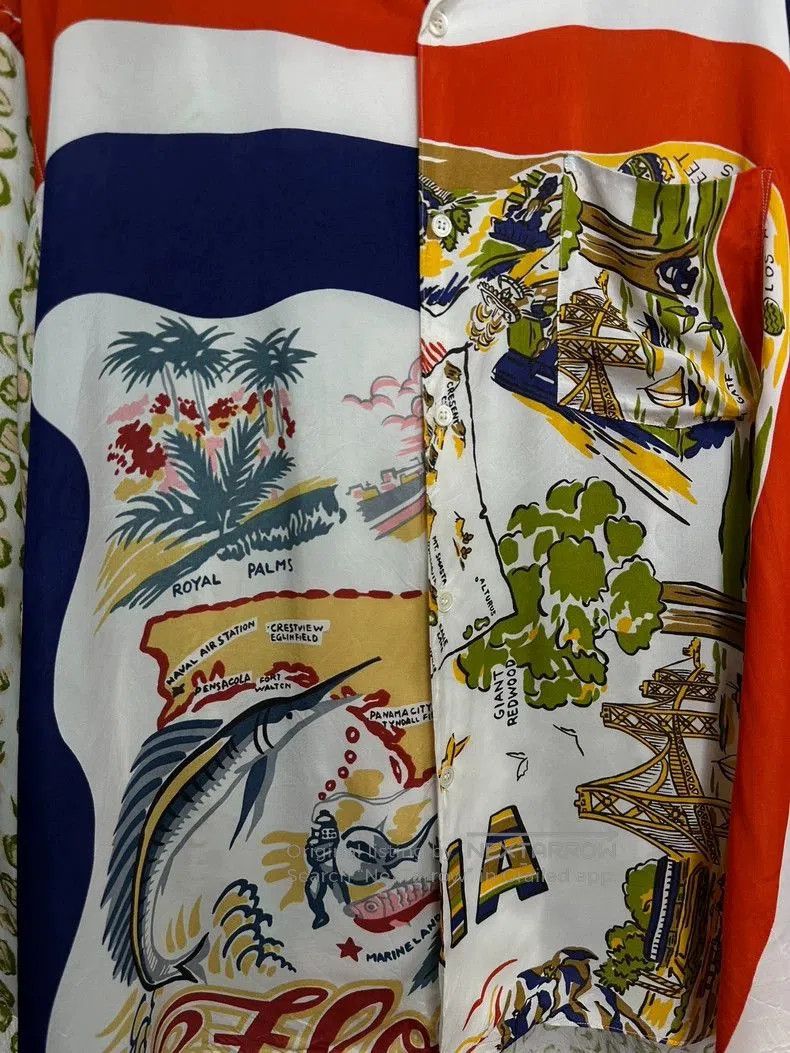 Comme des Garcons Comme des Garcons 91SS Silk Scarf Shirt. Size US S / EU 44-46 / 1 - 6 Thumbnail