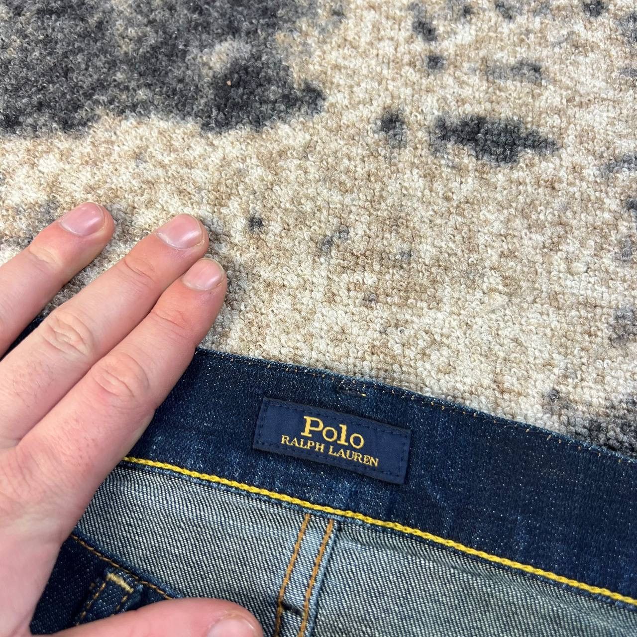 Polo Ralph Lauren Polo Ralph Lauren Luxury Dark Blue Denim Jeans Size US 32 / EU 48 - 6 Thumbnail