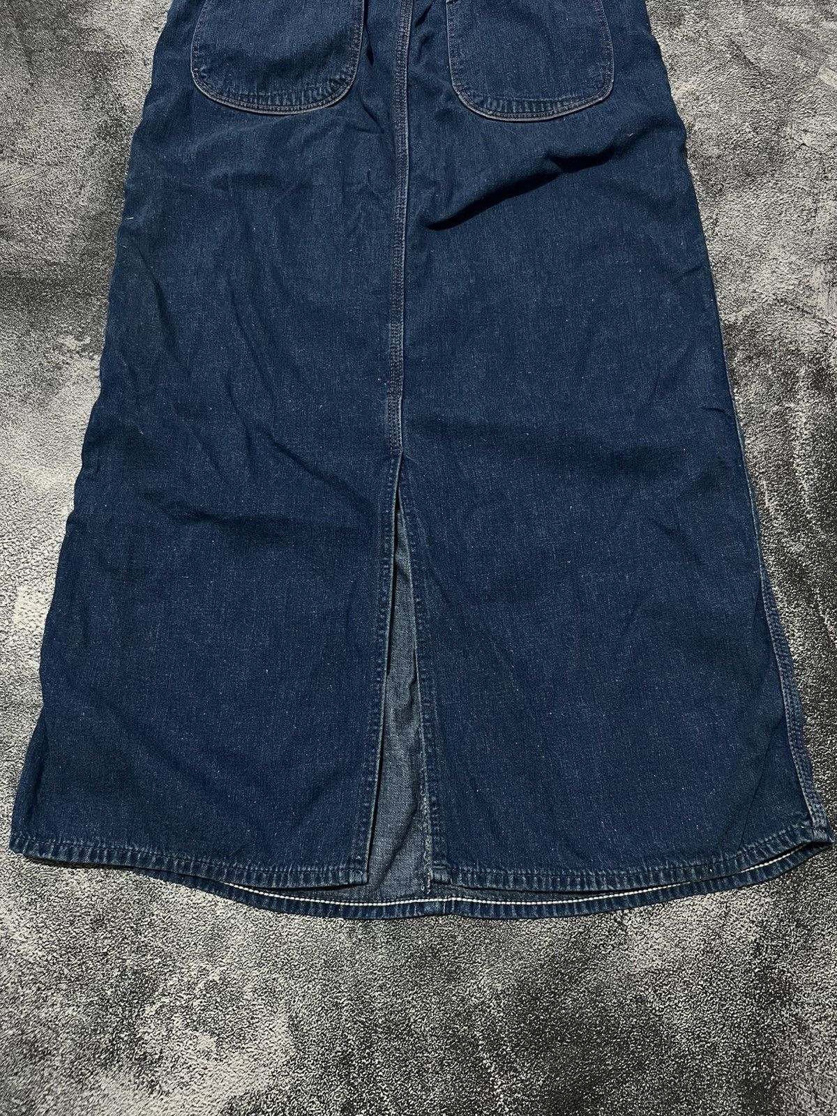 Orslow Orslow Denim Midi Skirt Buckle Back Size 29" - 11 Thumbnail