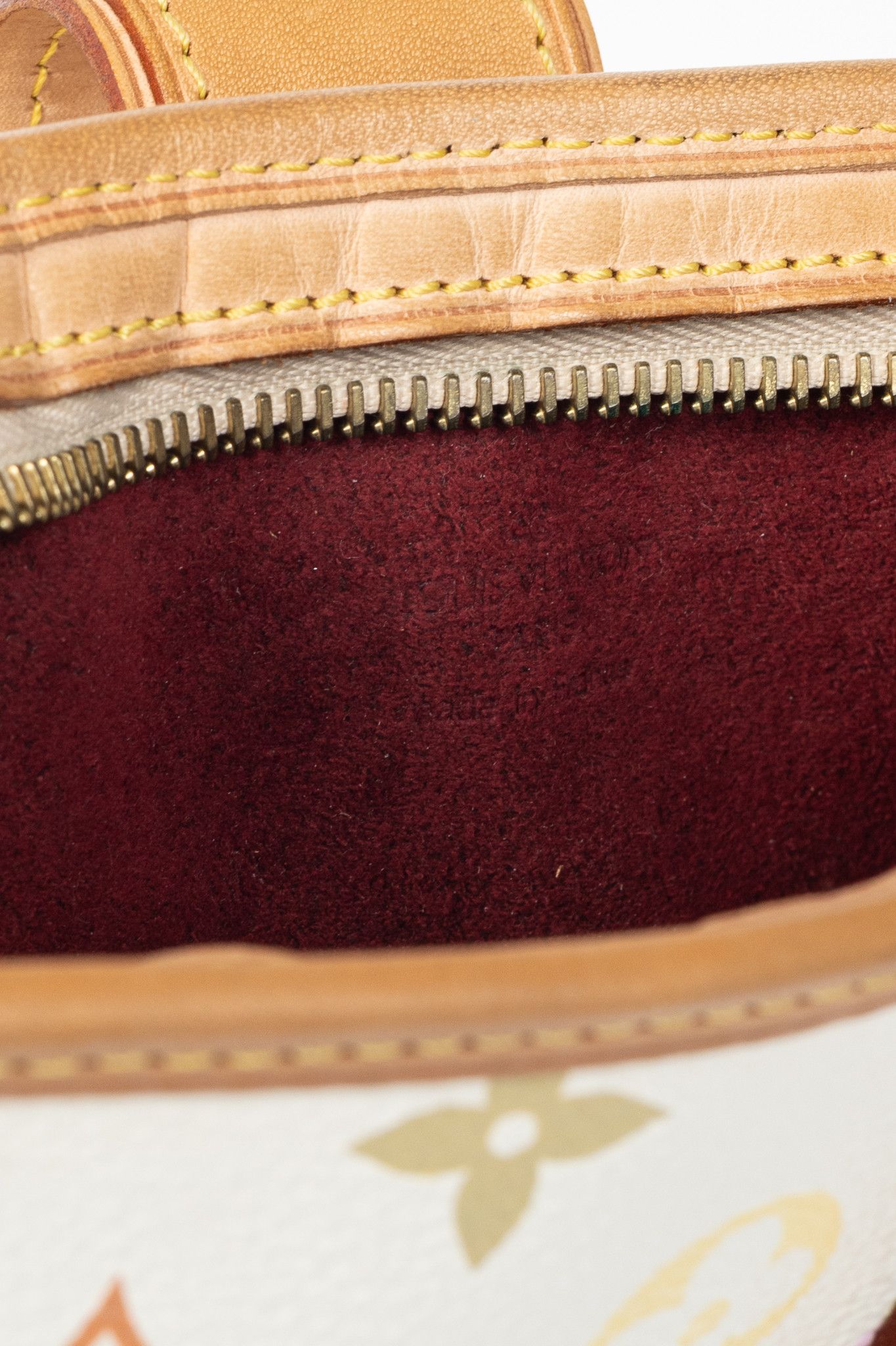 Louis Vuitton × Takashi Murakami Louis Vuitton Shirley White Multicolore Monogram Handbag Size ONE SIZE - 10 Thumbnail