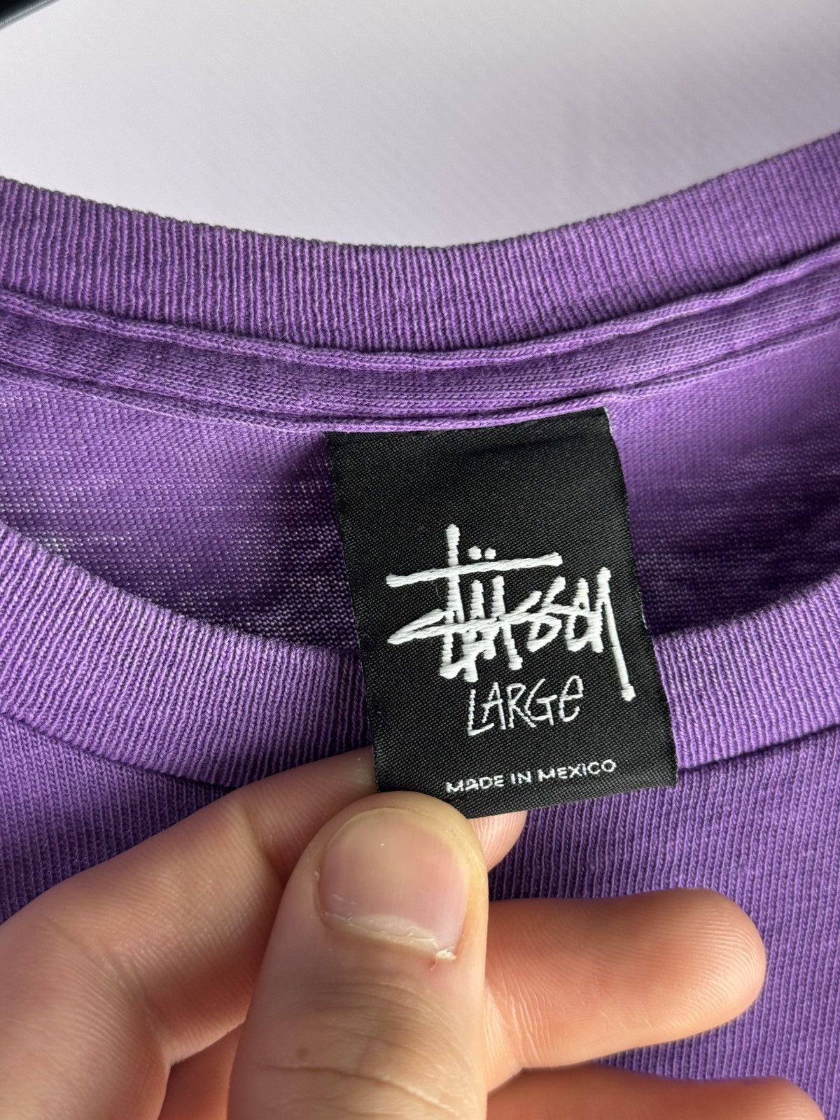 Stussy Stussy x King Surfer 'Purple' T-Shirt Size US L / EU 52-54 / 3 - 7 Thumbnail
