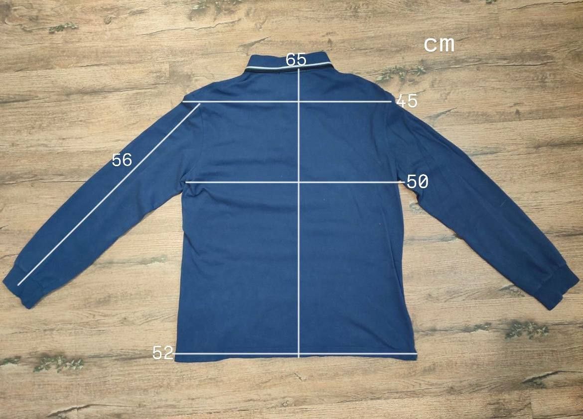 Fred Perry Vintage Fred Perry long sleeve polo shirt Blue 90s Itali Size US XL / EU 56 / 4 - 14 Thumbnail