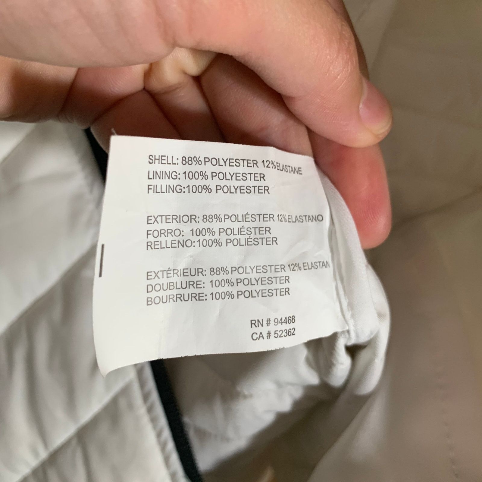 Nautica NAUTICA Women's White Puffer Hooded Jacket Size XS Size XS / US 0-2 / IT 36-38 - 6 Thumbnail