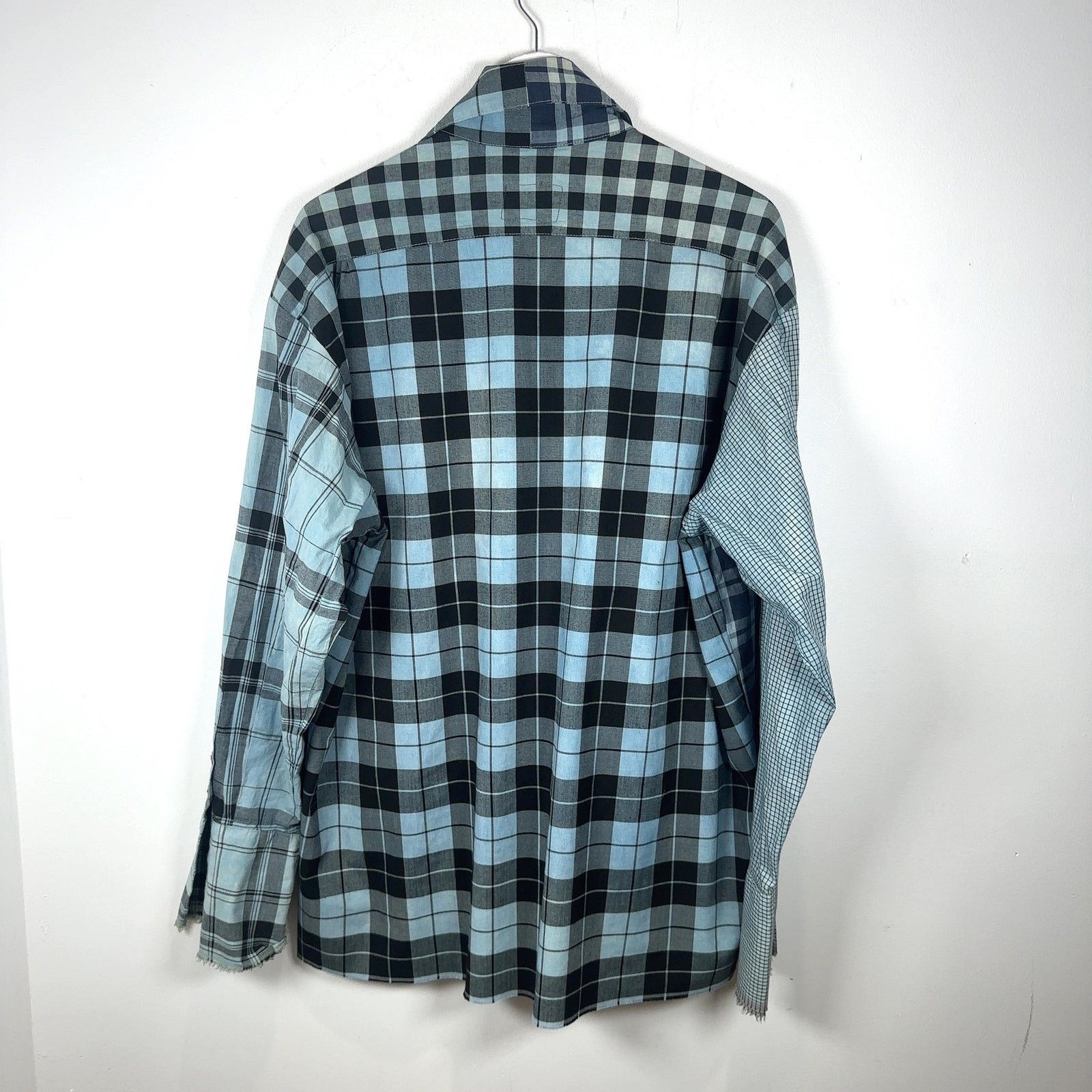 Greg Lauren Greg Lauren Hybrid Patch Flannel Shirt Size US L / EU 52-54 / 3 - 5 Thumbnail