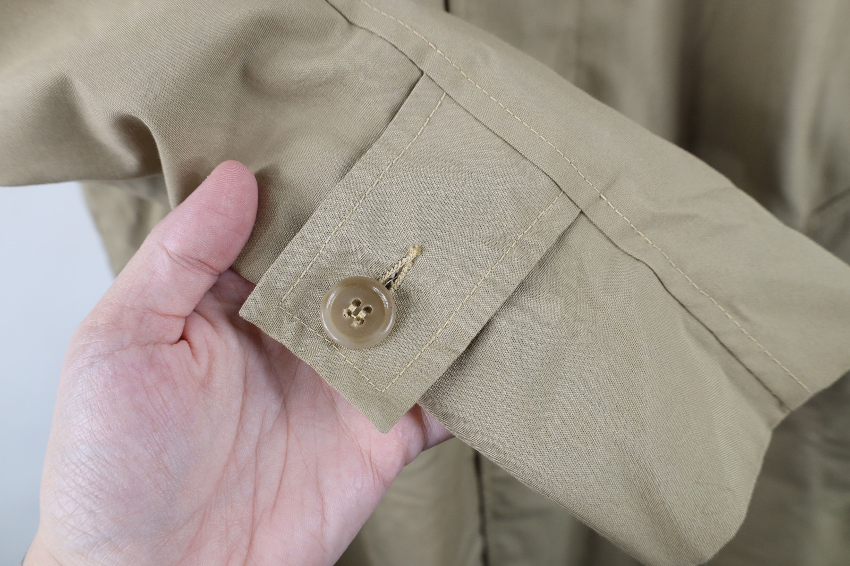 Vintage Vintage 50s 60s Streetwear Lined Trench Coat Rain Jacket USA Size S / US 4 / IT 40 - 6 Thumbnail