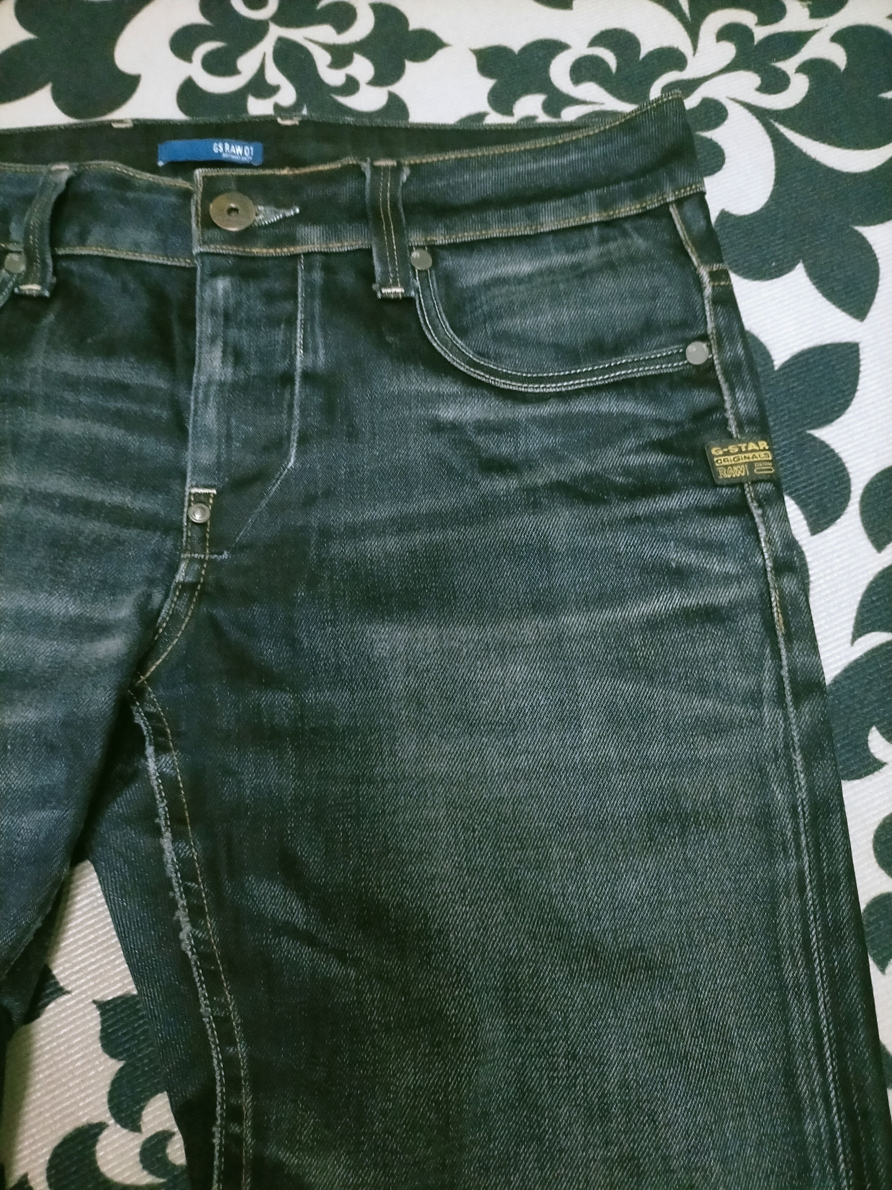 G-Star × Japanese Brand 🔥Gstar Raw Denim Mudwash Distressed Jeans Size US 31 - 6 Thumbnail