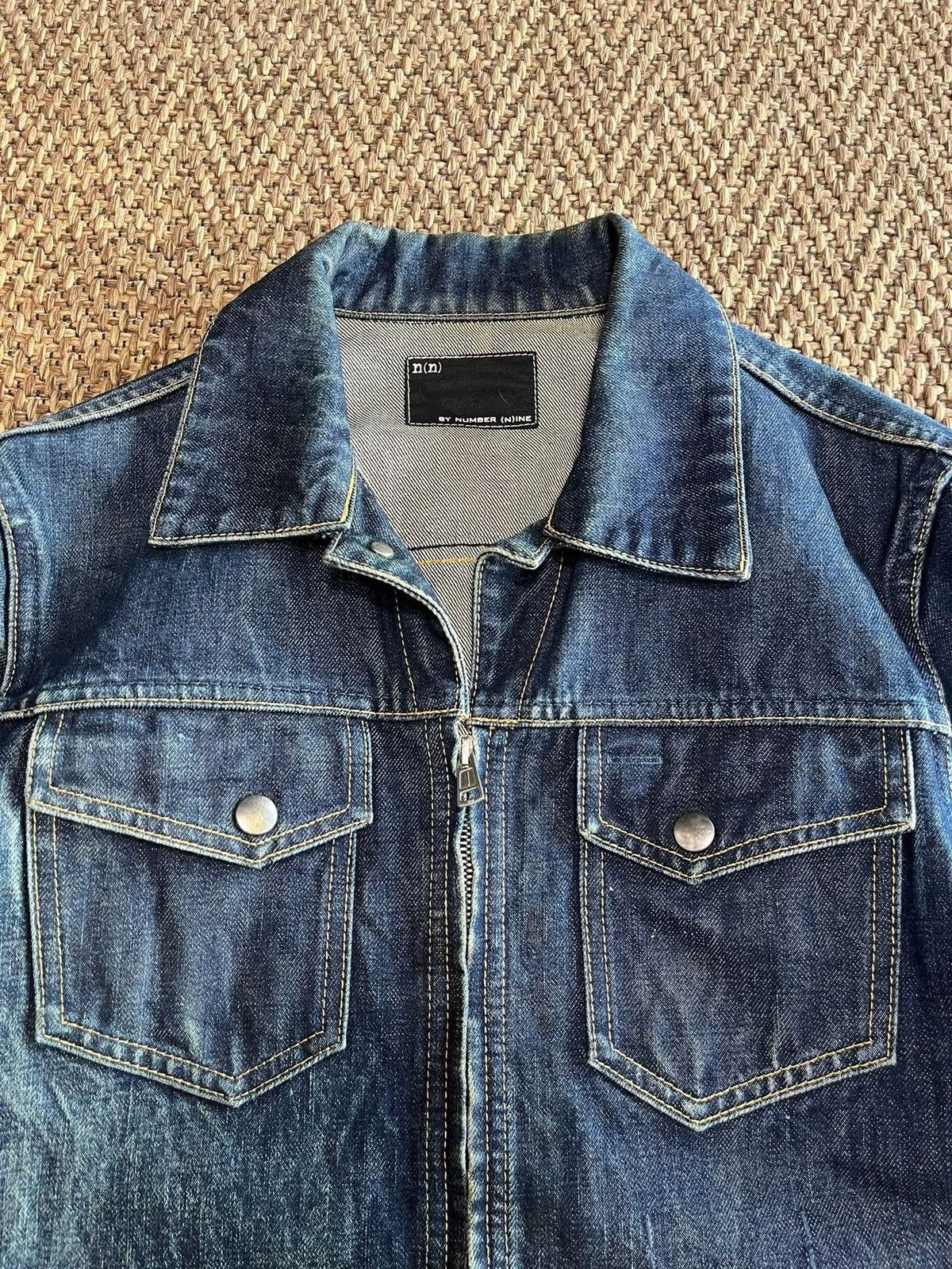 Number (N)ine Number (N)ine Denim Jacket Size US M / EU 48-50 / 2 - 5 Thumbnail