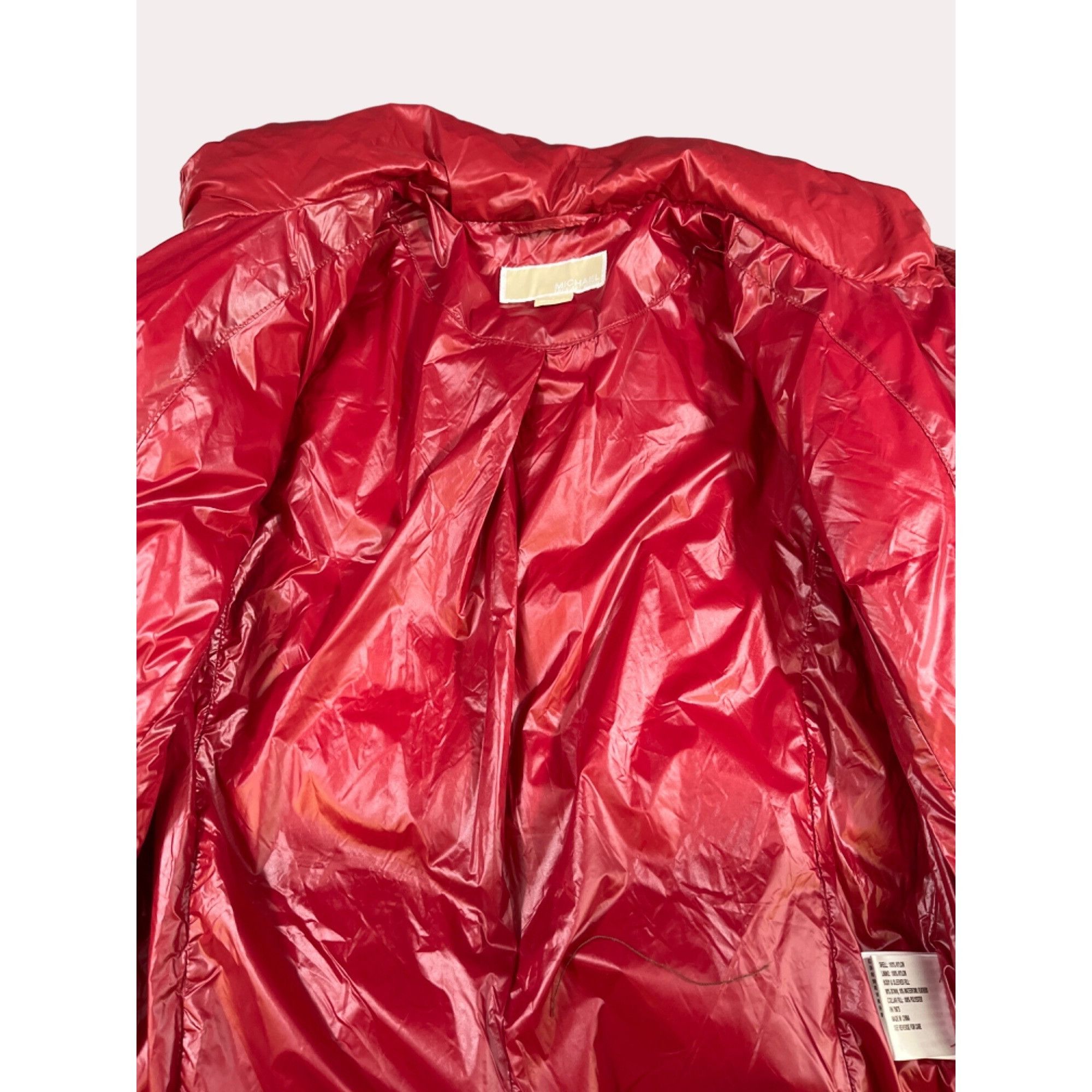 Michael Kors MIchael Michael Kors Women's Red Puffer Jacket Size S SKU 61 Size S / US 4 / IT 40 - 3 Thumbnail