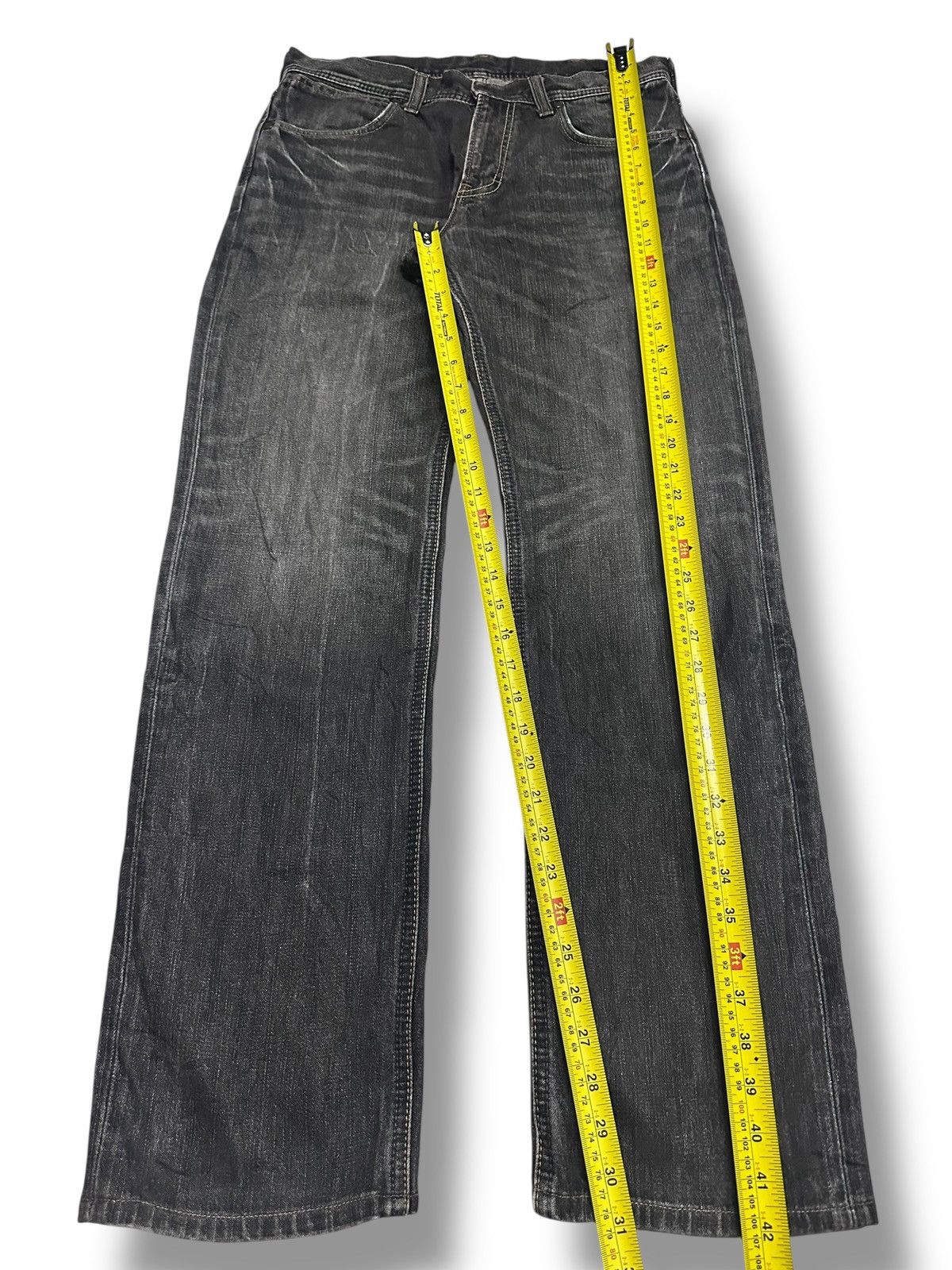 Wrangler Wrangler Vintage Straight Loose With Faded Wash & Striked Size US 32 / EU 48 - 11 Thumbnail