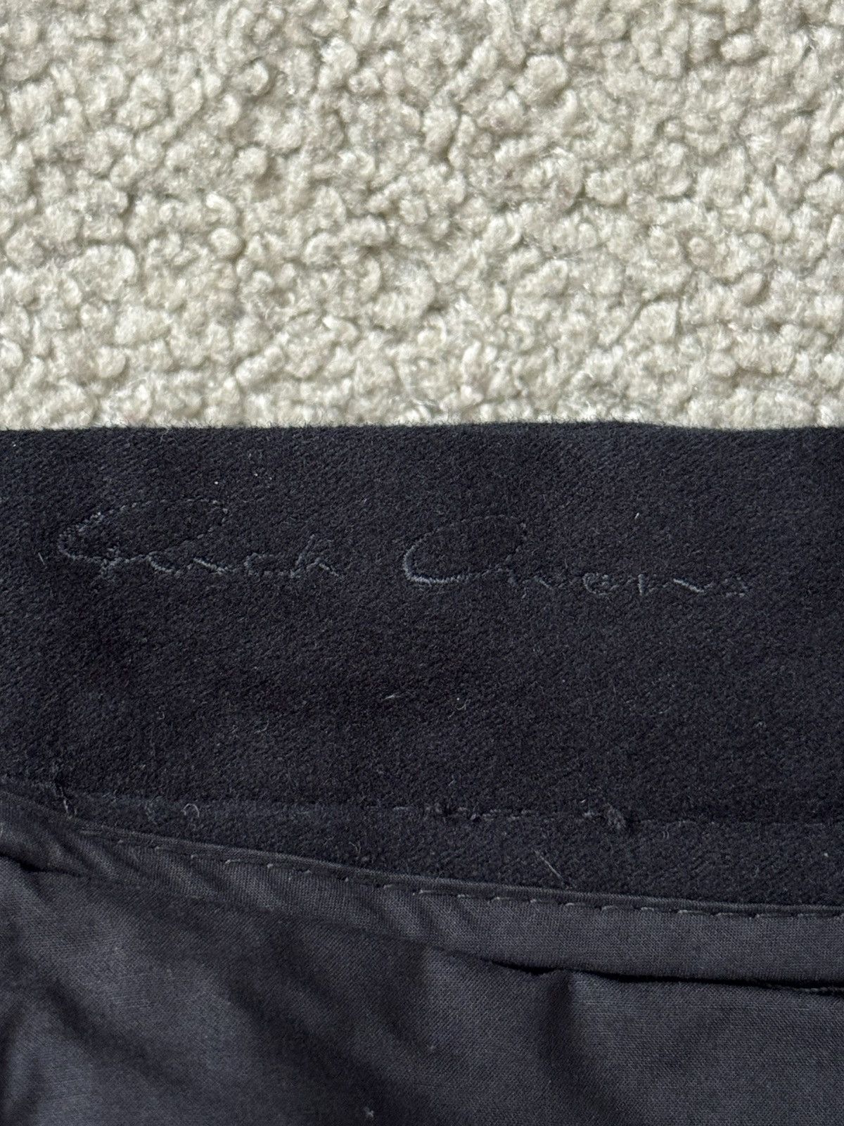 Rick Owens FW13 Rick Owens Mainline Half Layer Moleskin Aircut Pants Size US 32 / EU 48 - 5 Thumbnail