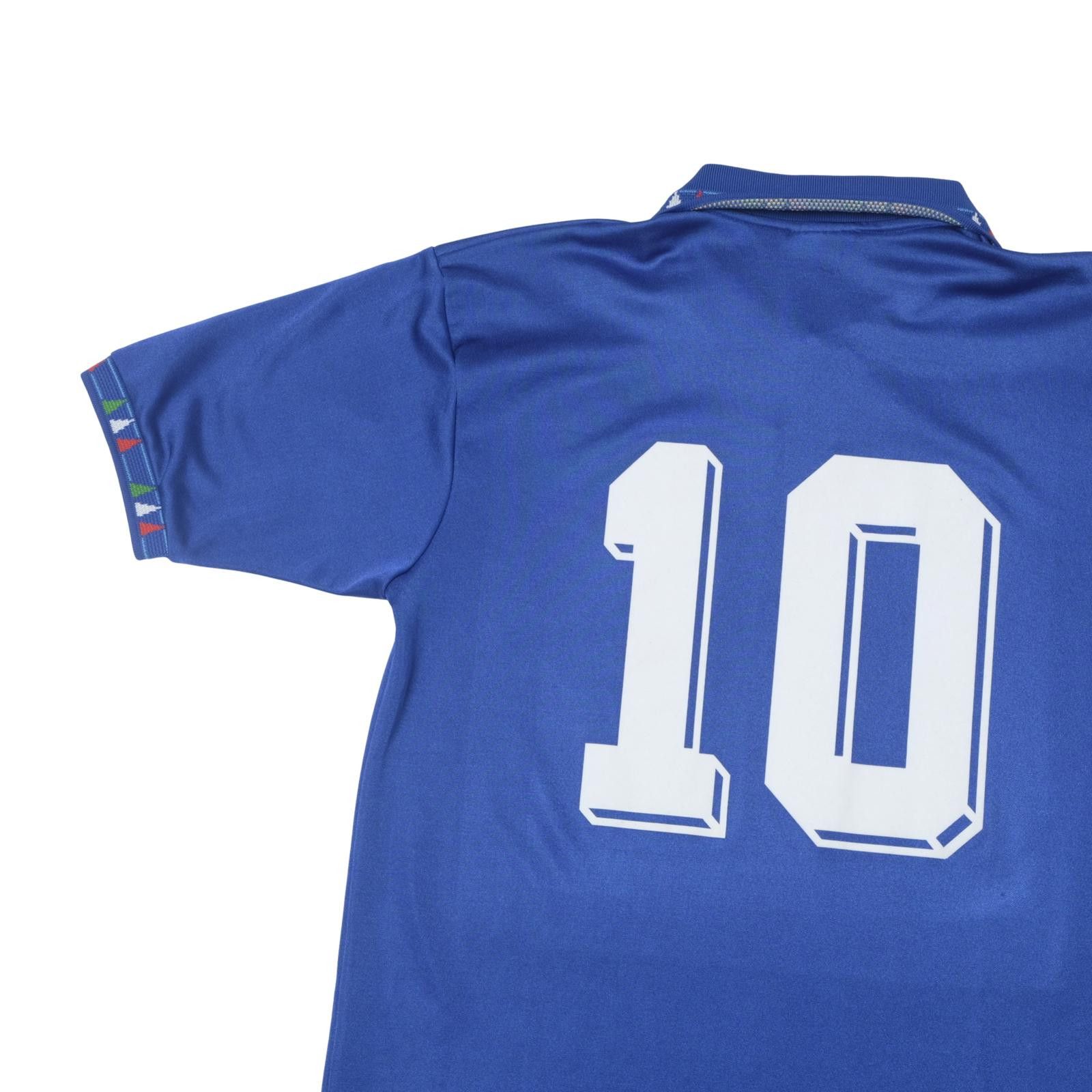 Diadora 1992/93 Italy Home Shirt Diadora (M/L) Size US M / EU 48-50 / 2 - 4 Thumbnail