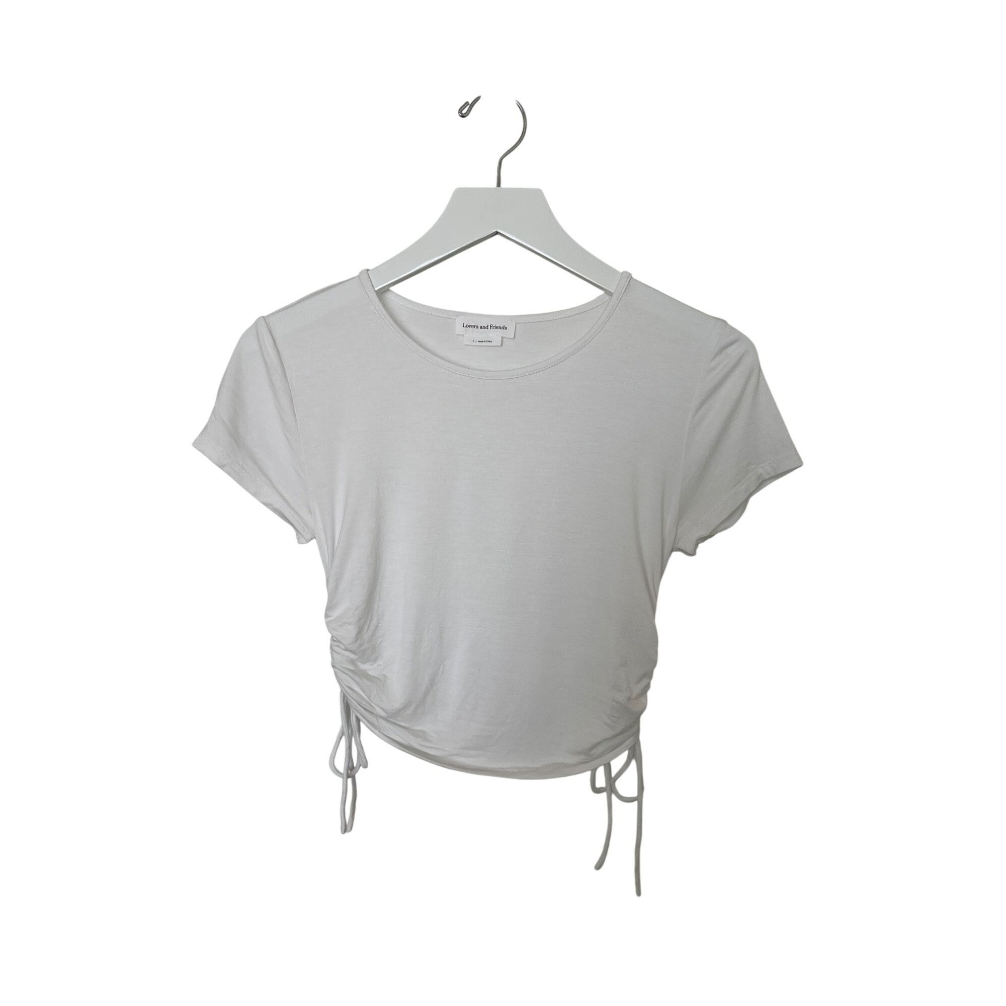 Lovers and Friends Lovers And Friends Divine White Tee Size S / US 4 / IT 40 - 2 Thumbnail