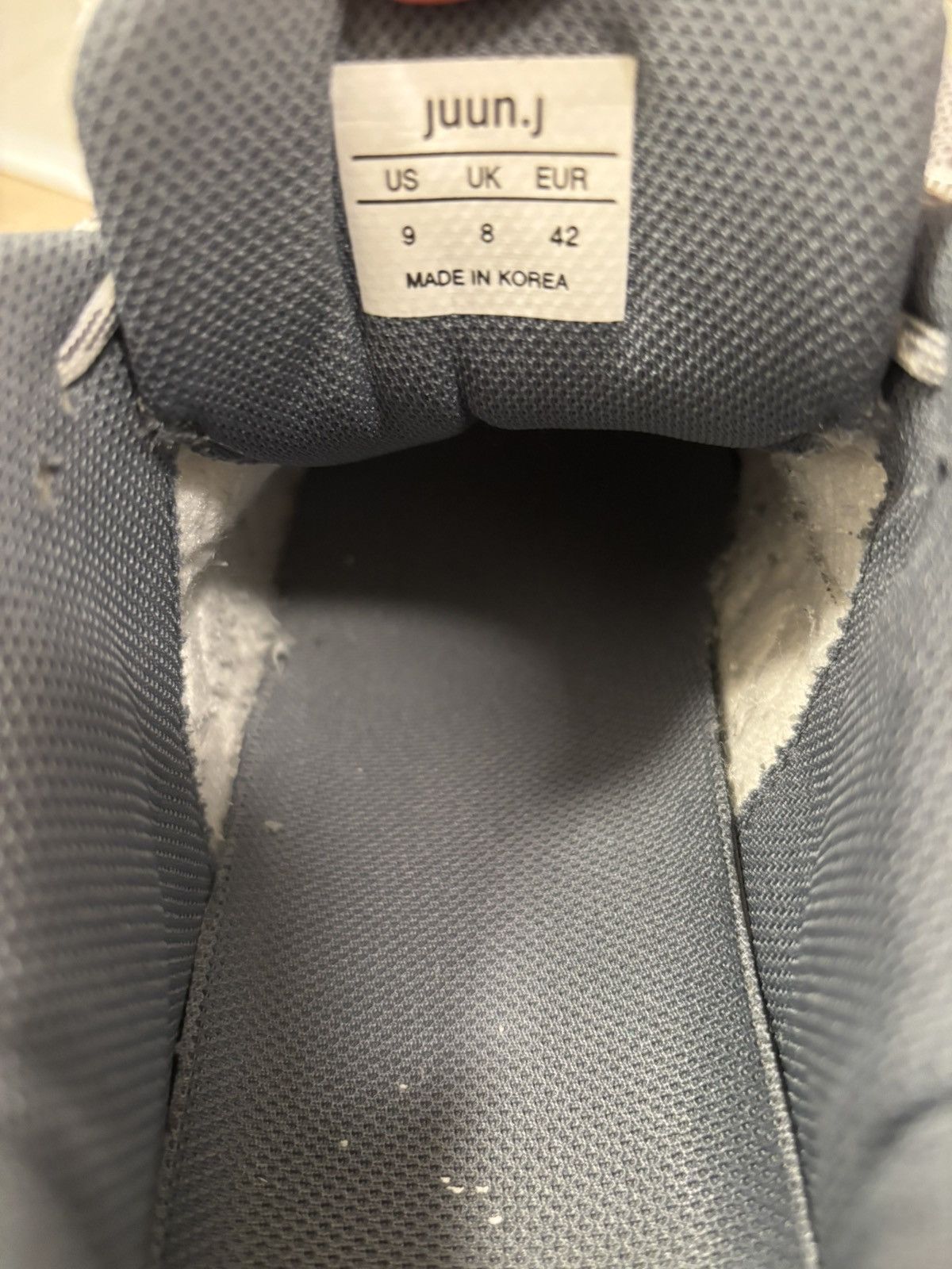 Juun.J juun.j White/Gray Synthetic sneaker Size US 9 / EU 42 - 4 Thumbnail