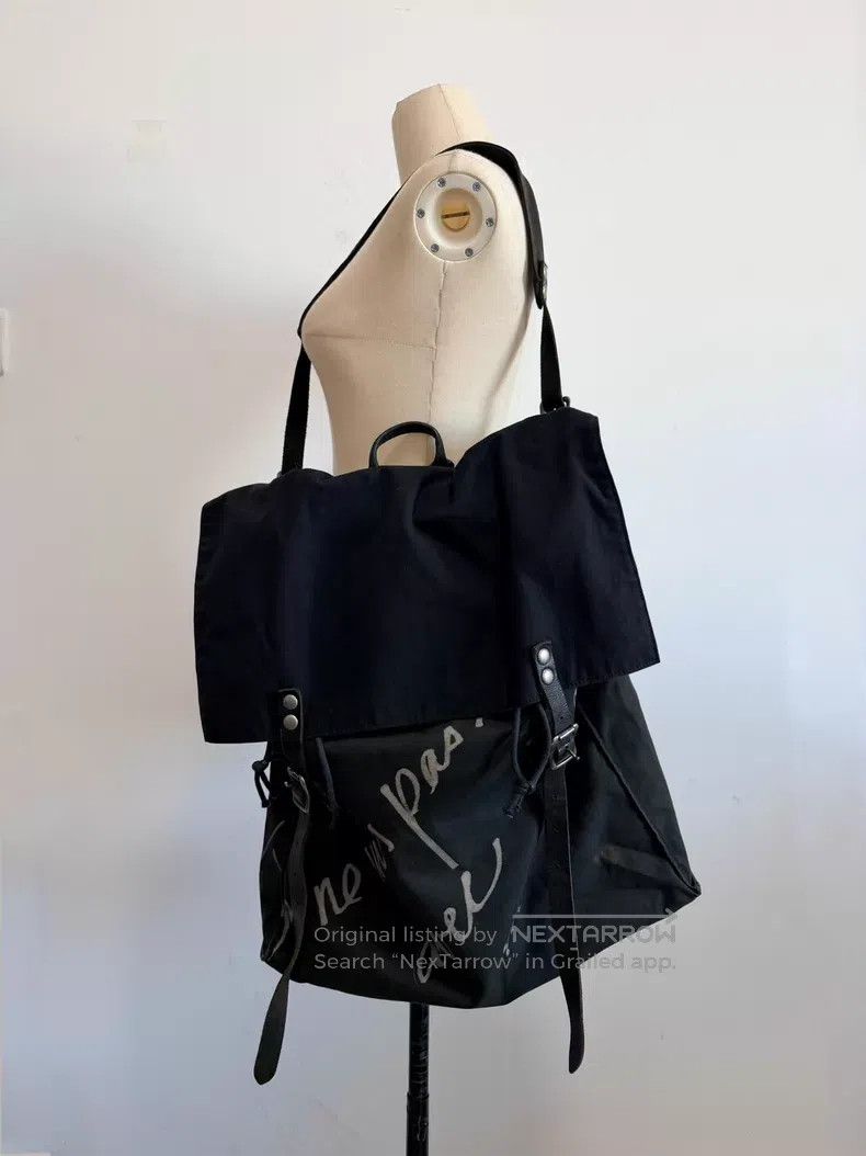 Yohji Yamamoto Yohji Yamamoto Backpack Size ONE SIZE - 3 Thumbnail