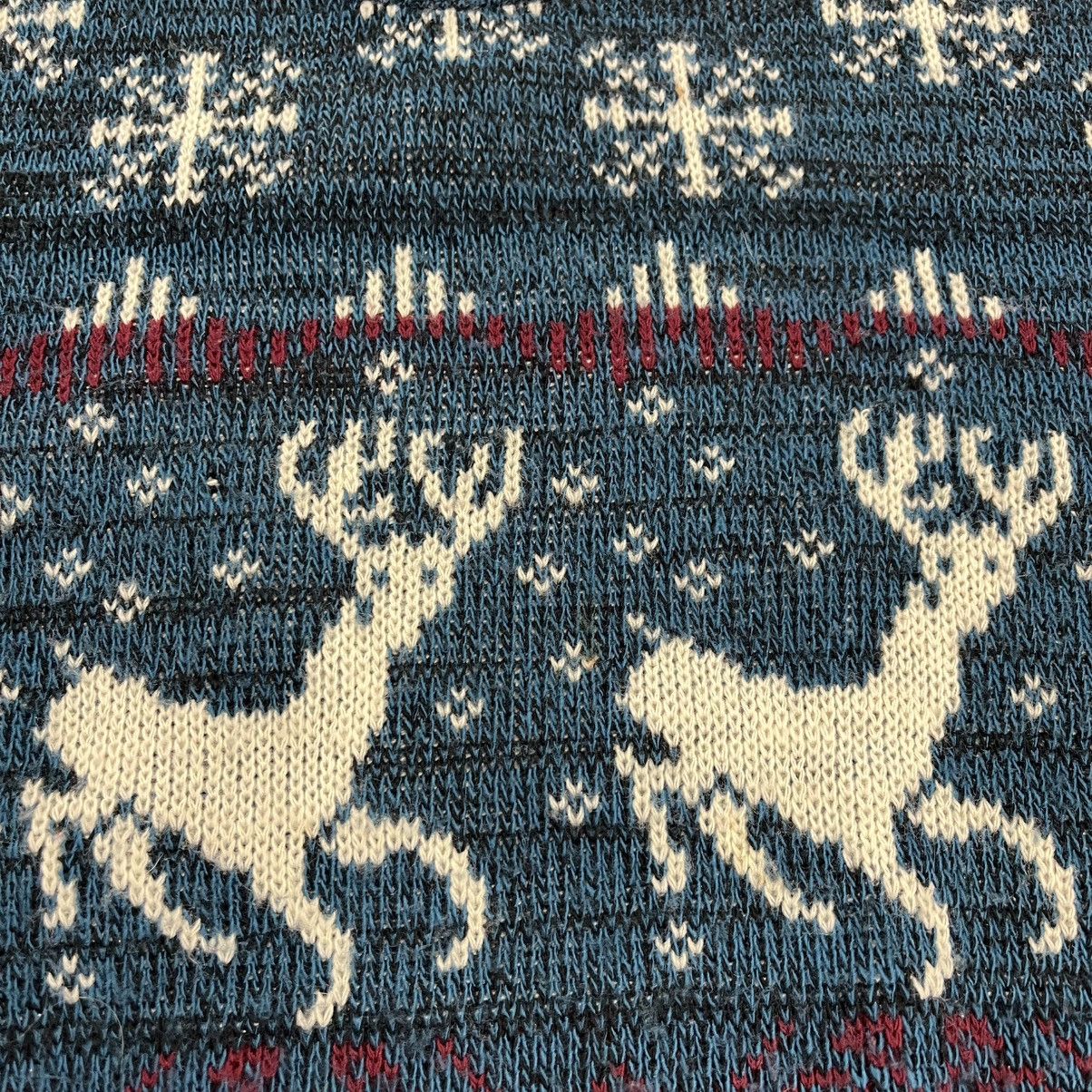 Other Vintage 90s Hardwood & Pine Blue Pattern Acrylic Sweater Size US M / EU 48-50 / 2 - 2 Thumbnail