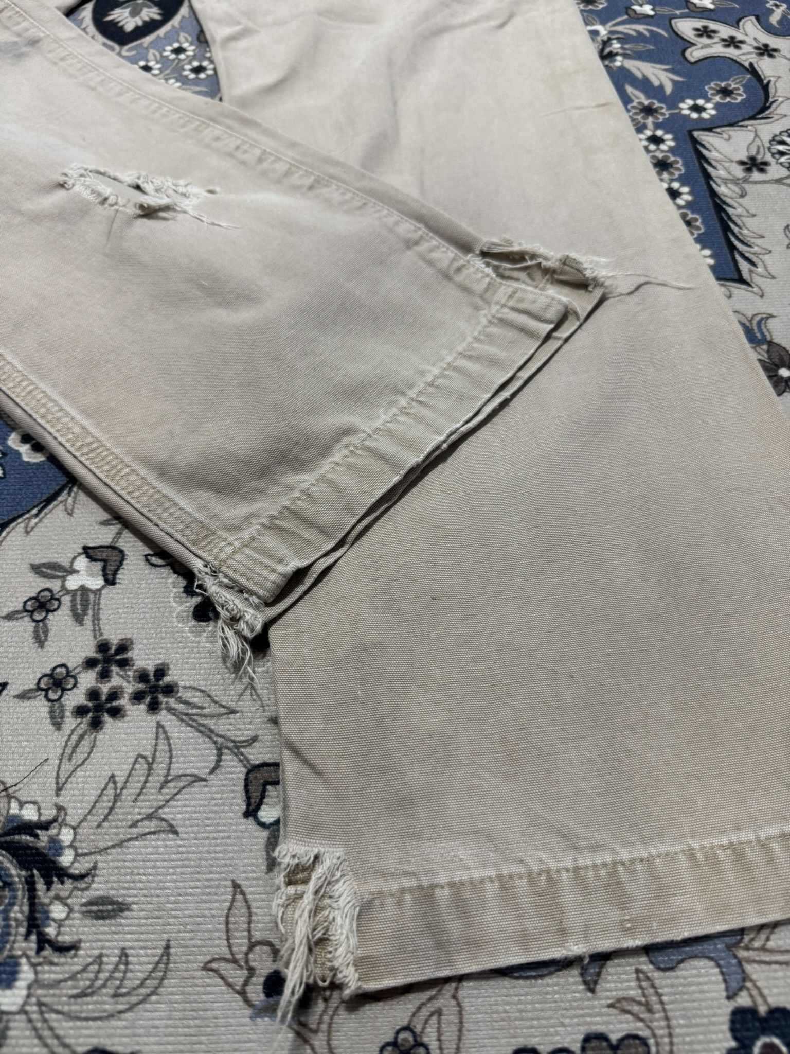Carhartt × Carhartt Wip Vintage Carhartt Distressed Carpenter Pants Sun Faded Size US 32 / EU 48 - 10 Thumbnail