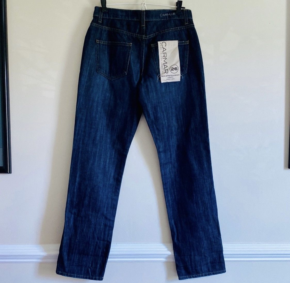 Other LF CARMAR DARK WASH LOW FIT BAGGY JEANS Size 30" / US 8 / IT 44 - 7 Thumbnail