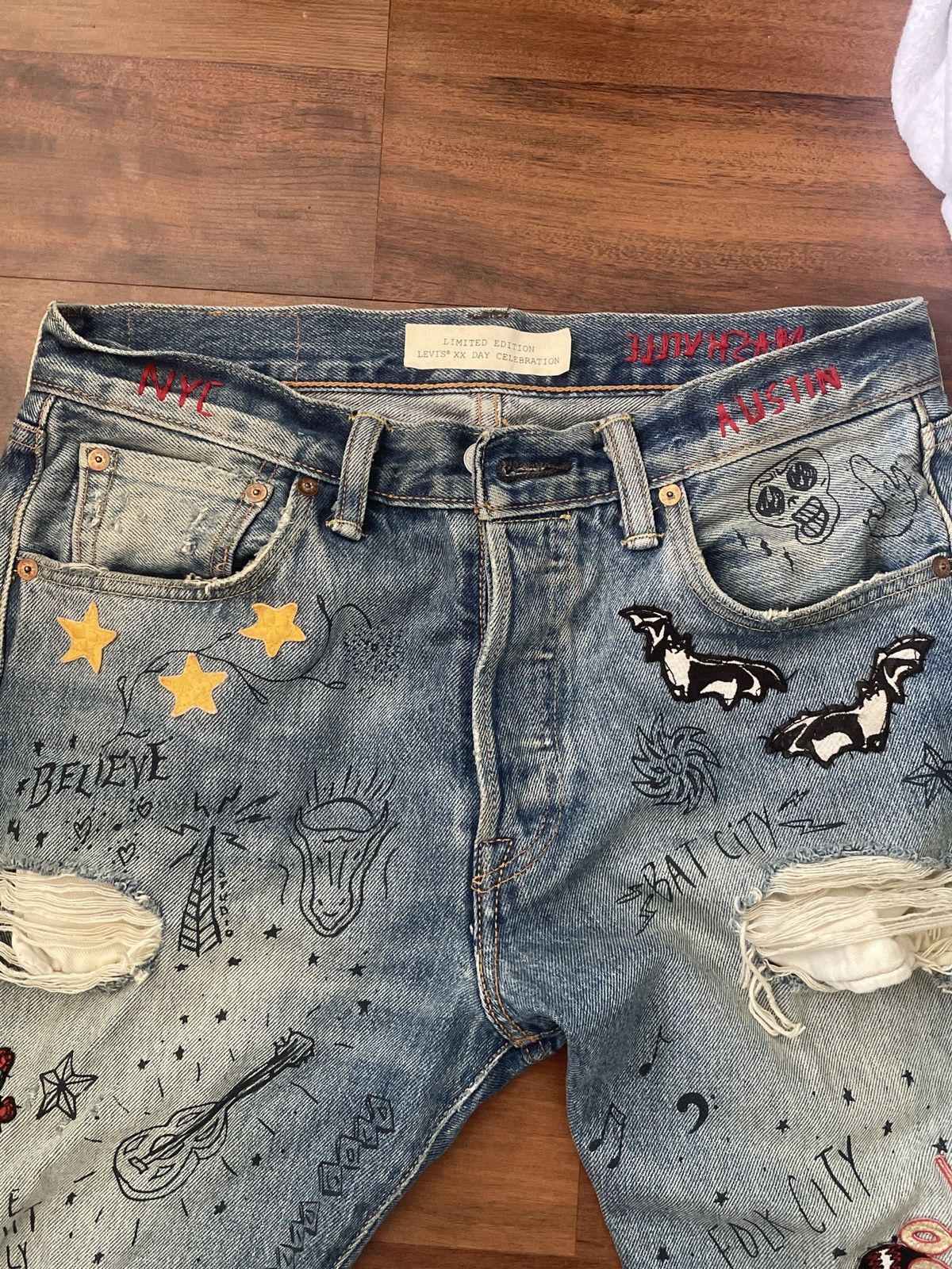 高感度ショップで2023年売れたブランド Edition Limited Levi's Levi's Grailed | Celebration Day XX パンツ