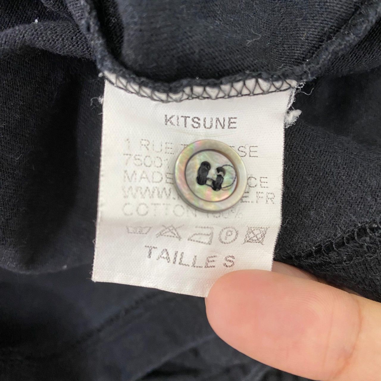 Maison Kitsune KITSUNE Polos Long Sleeve Small Logo Japanese Brand Size US M / EU 48-50 / 2 - 5 Thumbnail