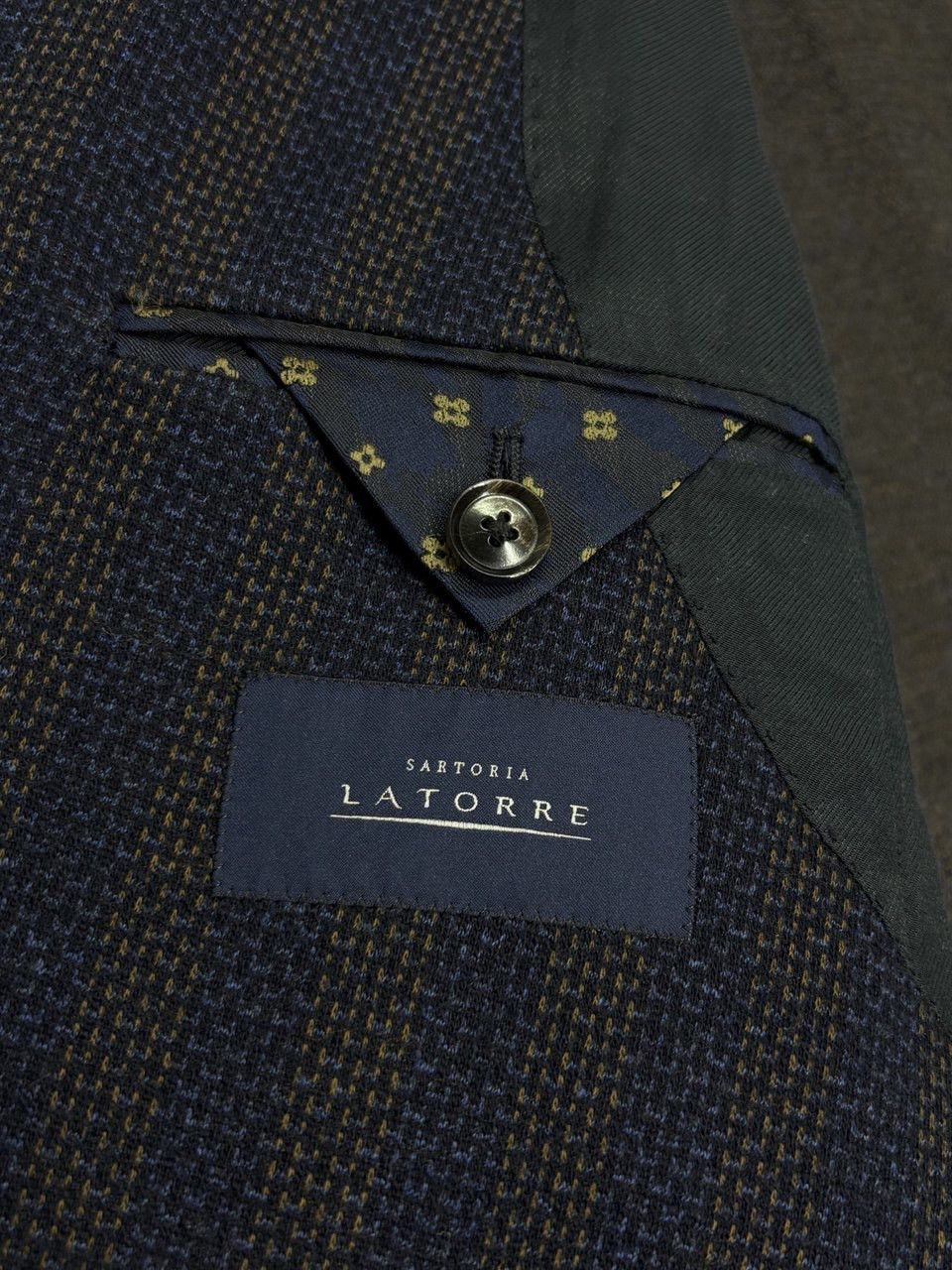 Other Sartoria Latorre Italy Design Wool Blazer Classic Luxury Size 52R - 19 Thumbnail