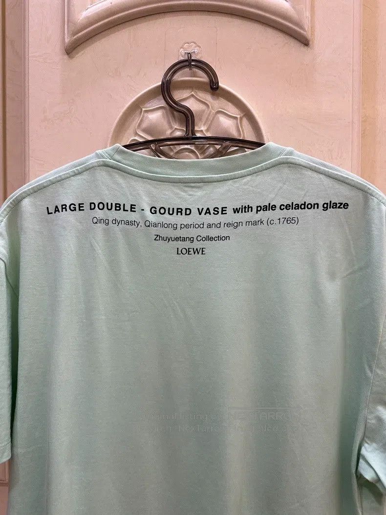 Loewe Loewe Men's Green Short Sleeve Crewneck T-Shirt Size US S / EU 44-46 / 1 - 3 Thumbnail