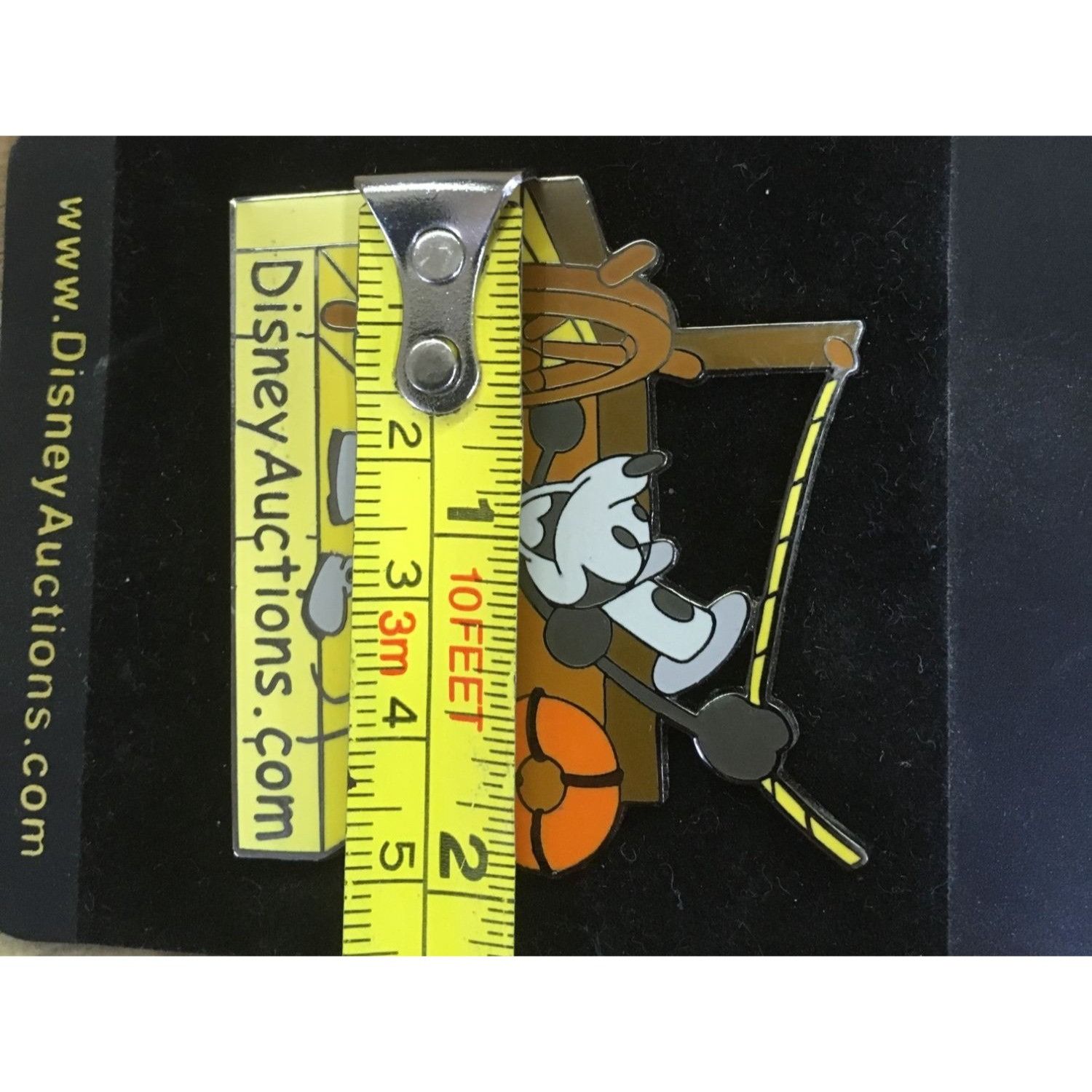 Disney Disney Auctions Mickey Steamboat Willie Pinback Button Size ONE SIZE - 4 Thumbnail