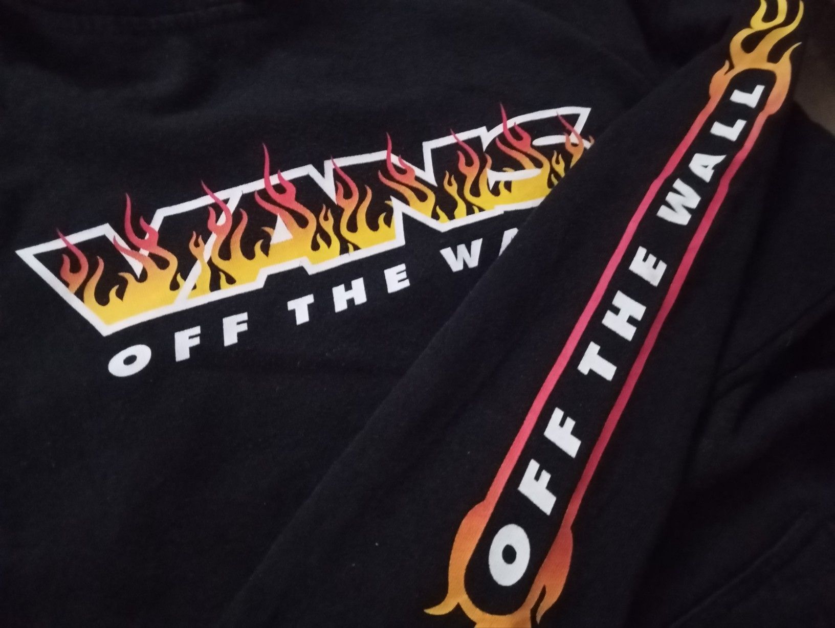 Vans Vans 🛹 Skate Hoodie Flame❤️‍🔥VTG 2000s 💥 Size US S / EU 44-46 / 1 - 1 Thumbnail
