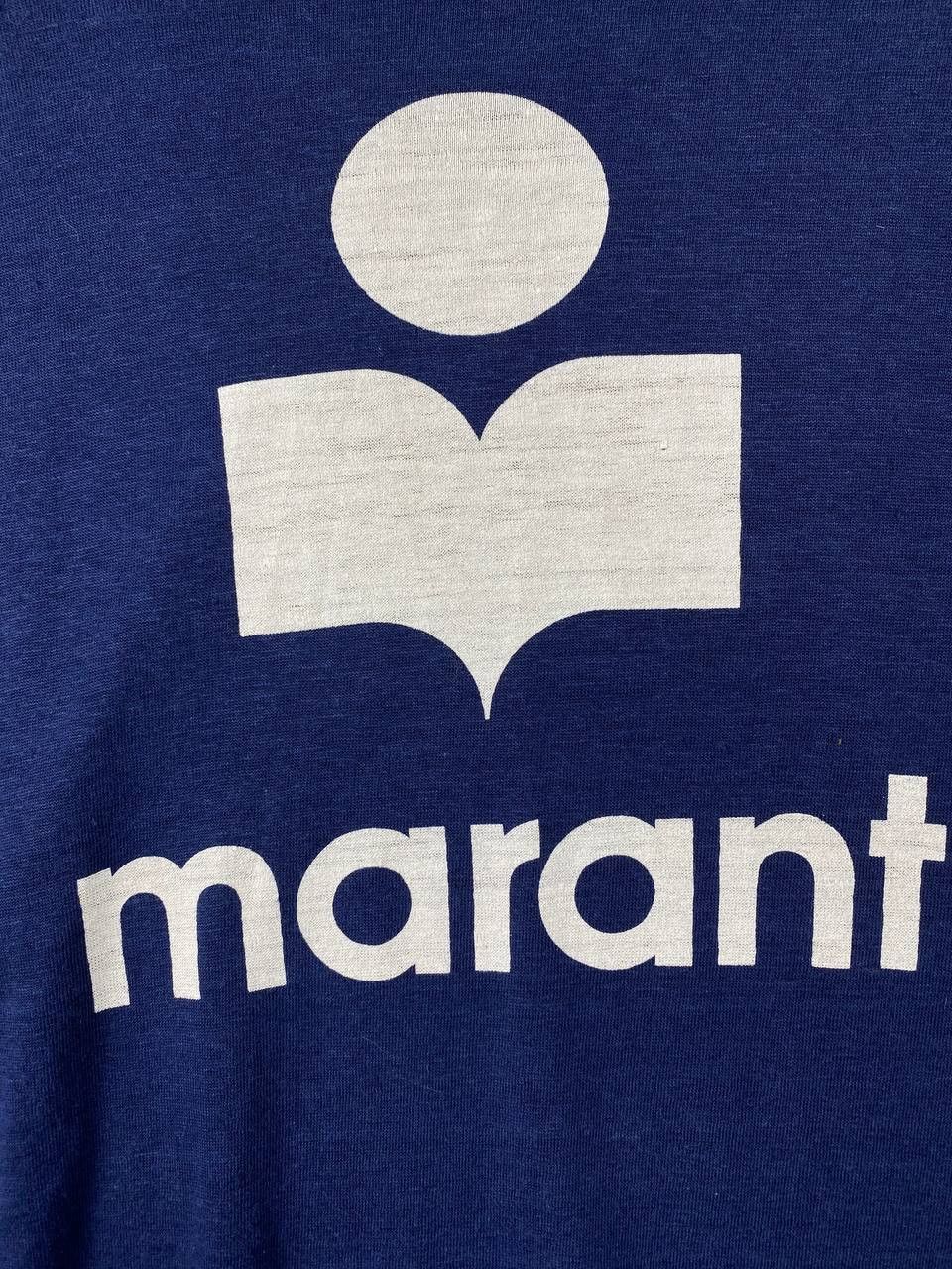 Isabel Marant Isabel Marant Étoile Long Sleeve Big Logo Women Size M Blue Size M / US 6-8 / IT 42-44 - 4 Thumbnail