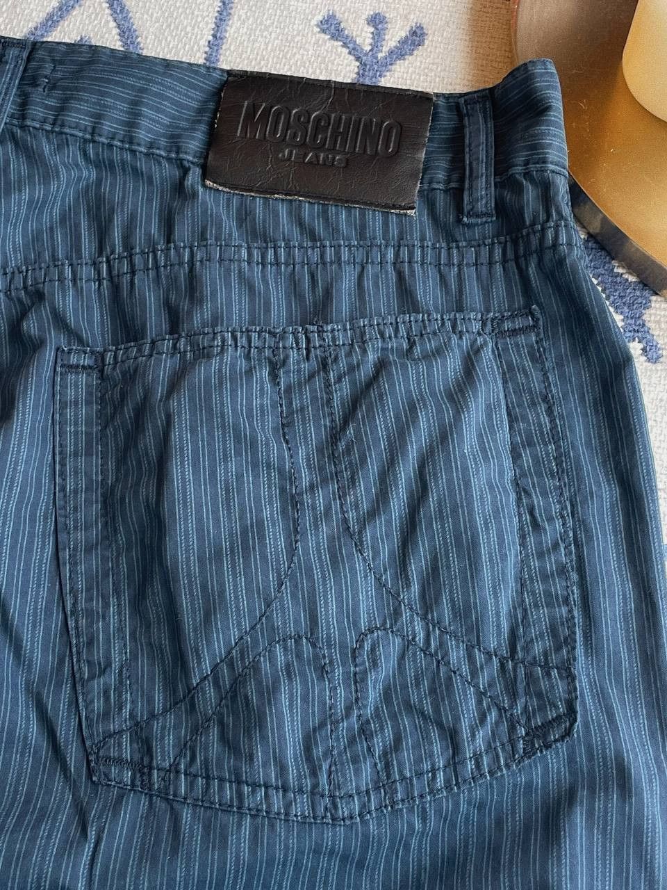 Moschino Moschino Jeans Pants Blue Stripe Size US 36 / EU 52 - 4 Thumbnail