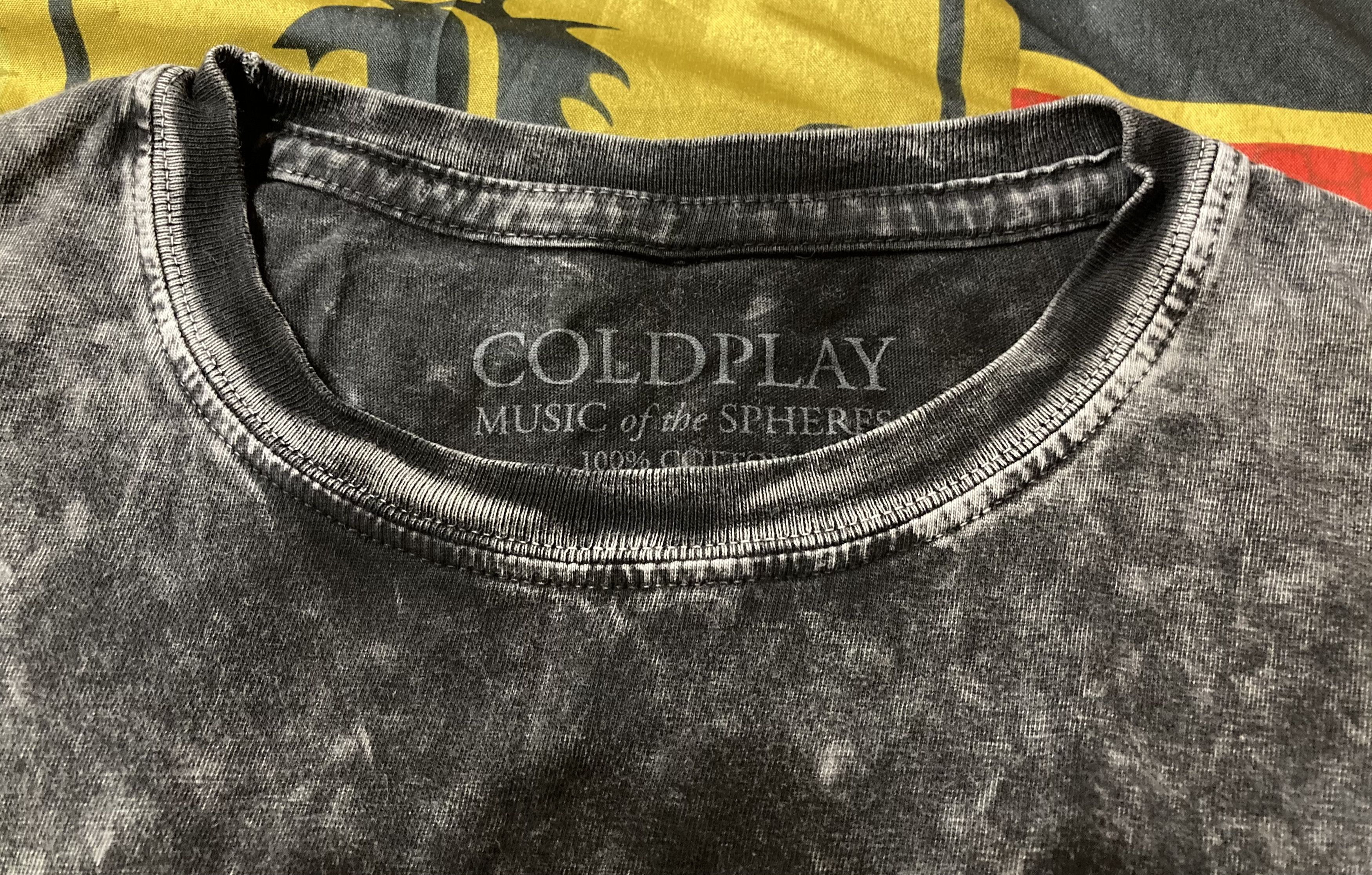 Band Tees Coldplay Music Of The Spheres Tour Alien Radio Size US S / EU 44-46 / 1 - 4 Thumbnail