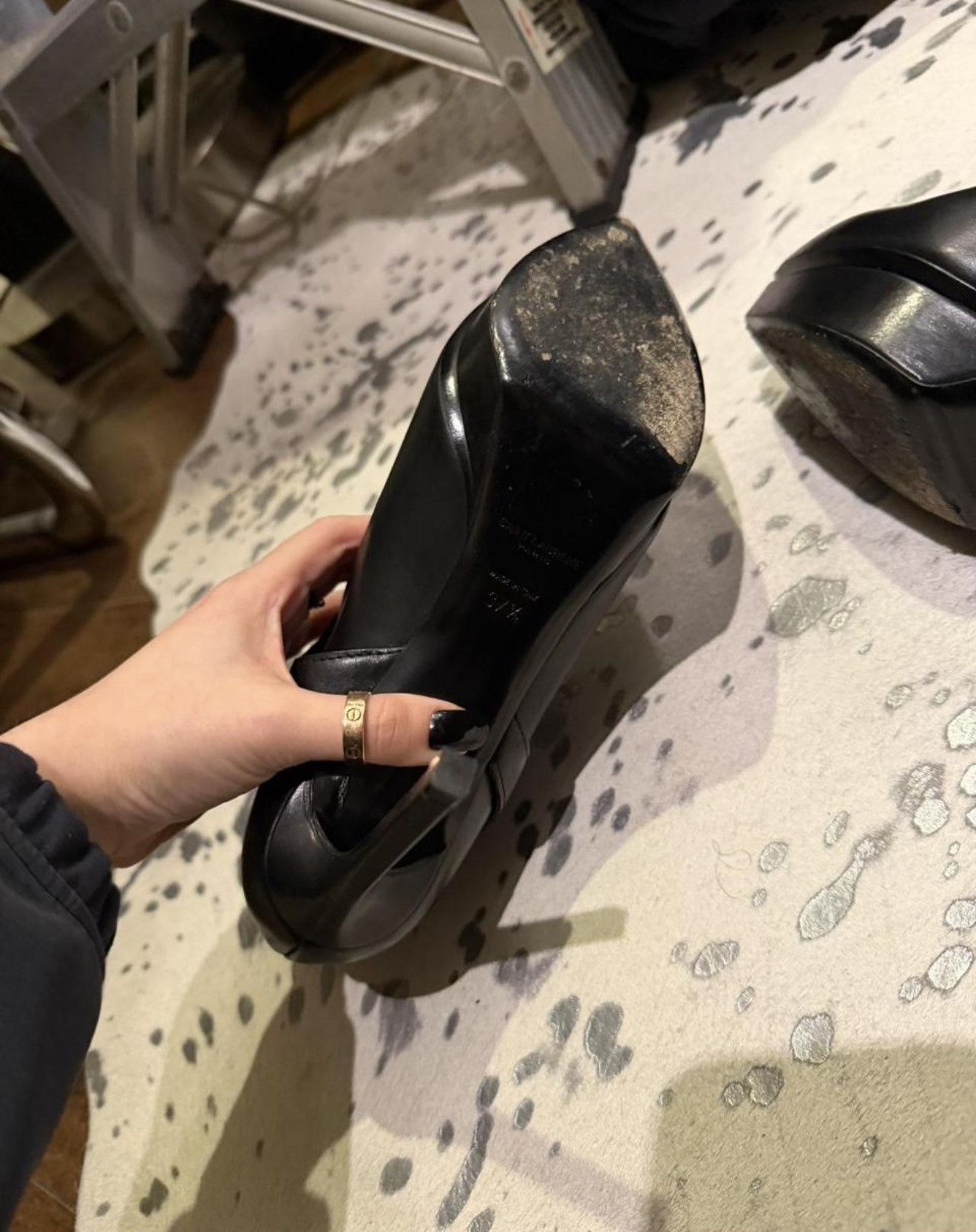 Yves Saint Laurent Saint laurent biker boots Size US 7.5 / IT 37.5 - 4 Thumbnail