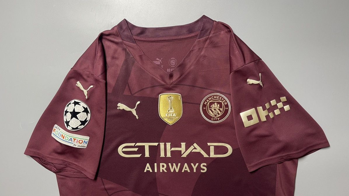 Puma MAN CITY PUMA 2024/2025 FOOTBALL THIRD JERSEY #3 RUBEN DIAS Size US XL / EU 56 / 4 - 3 Thumbnail