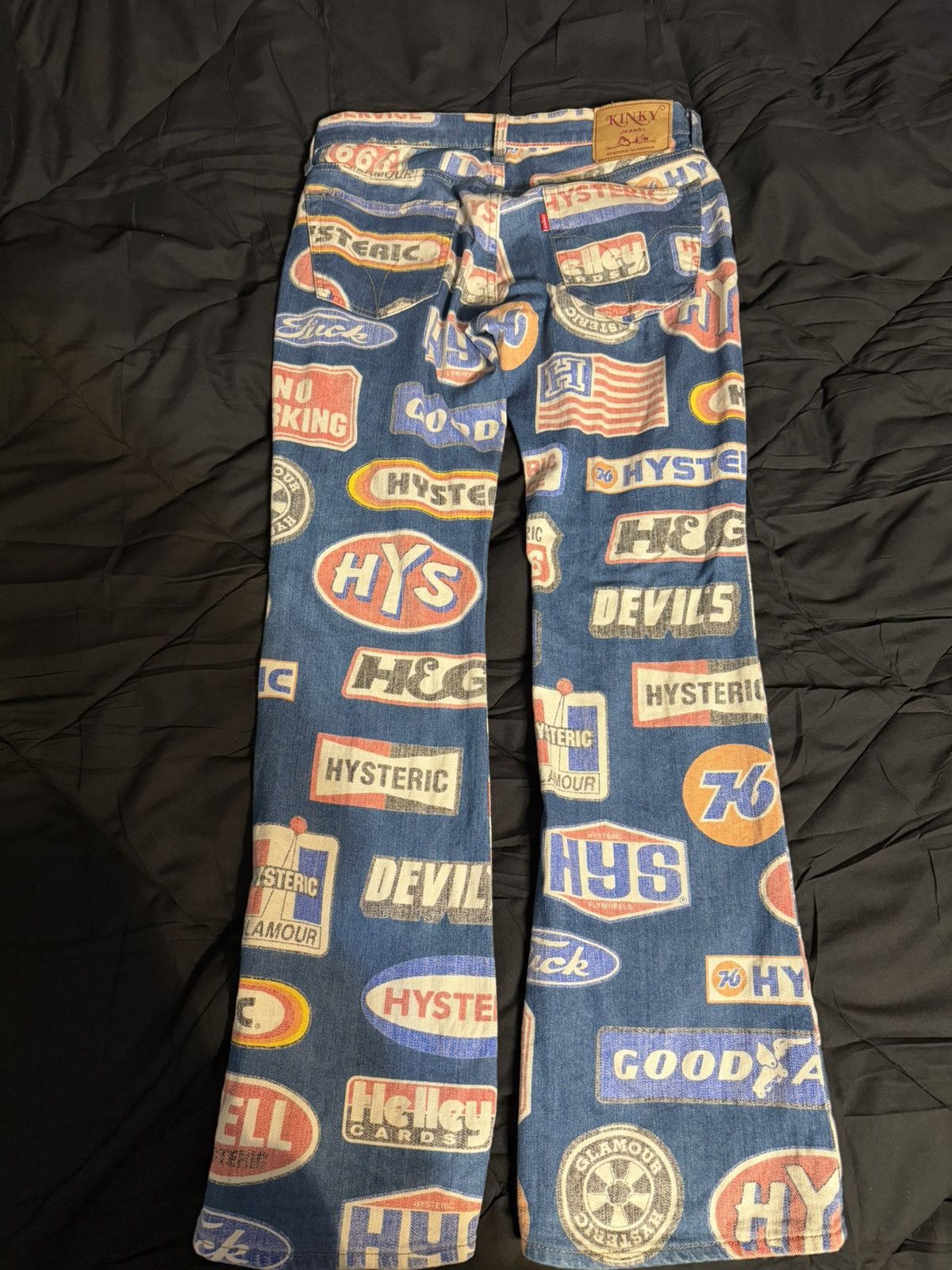 Hysteric Glamour Hysteric Glamour Motor Pattern Flare Denim Size US 28 / EU 44 - 6 Thumbnail