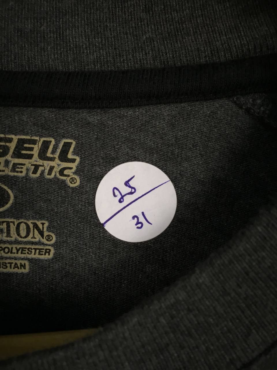 Russell Athletic × Vintage Russell Athletic Embroidered Logo Pro Cotton Tee Size US XL / EU 56 / 4 - 9 Thumbnail