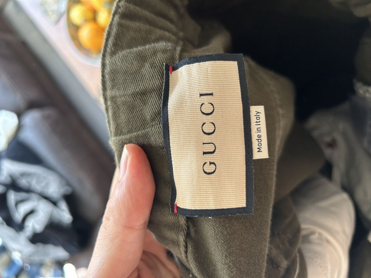 Gucci Side Stripe Pants with GG Logo Patch Size US 30 / EU 46 - 15 Thumbnail