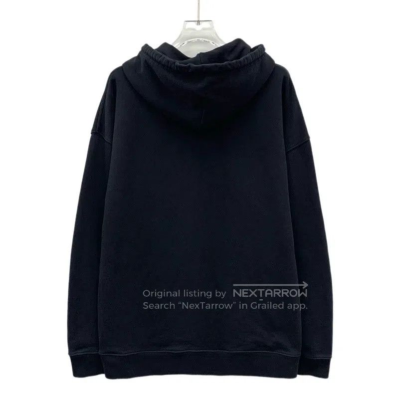 Loewe Loewe Black Logo Leather Branding Hooded Drawstring Long S Size US S / EU 44-46 / 1 - 2 Thumbnail