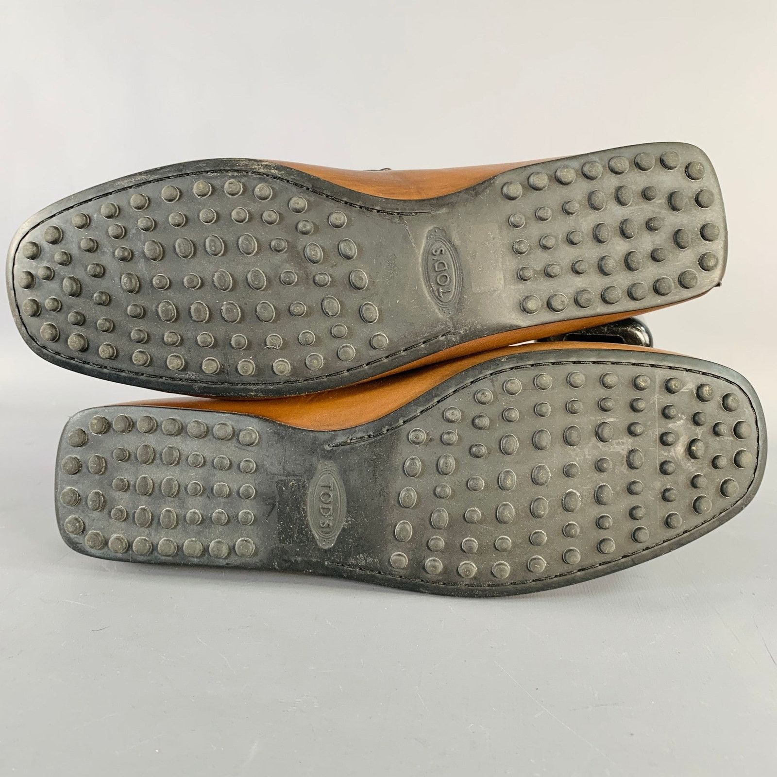 Tod's TOD'S Size 8.5 Leather Moccasin Fringed Drivers Loafers Size US 8.5 / EU 41-42 - 6 Thumbnail