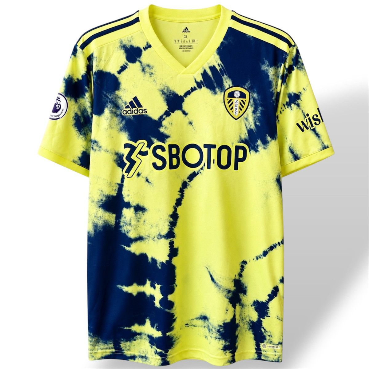 Adidas 2022/23 LEEDS UNITED AWAY SOCCER JERSEY FOOTBALL SHIRT Size US XL / EU 56 / 4 - 1 Thumbnail