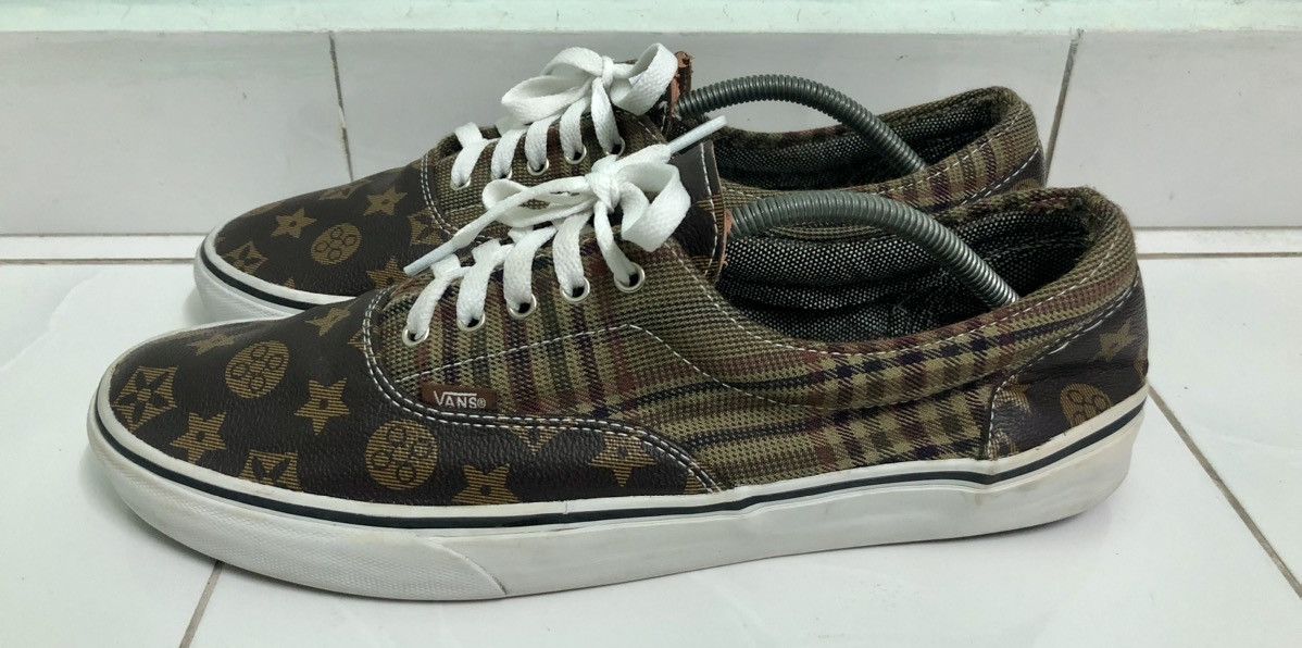Vans Vans X Louis Vuitton Slip Ons Custom Made Size US 13 / EU 46 - 3 Thumbnail