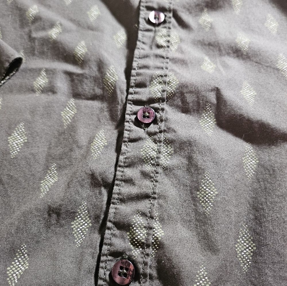 Other Noize Amsterdam Brown Gray Long Sleeve Button Up Shirt Larg Size US L / EU 52-54 / 3 - 4 Thumbnail