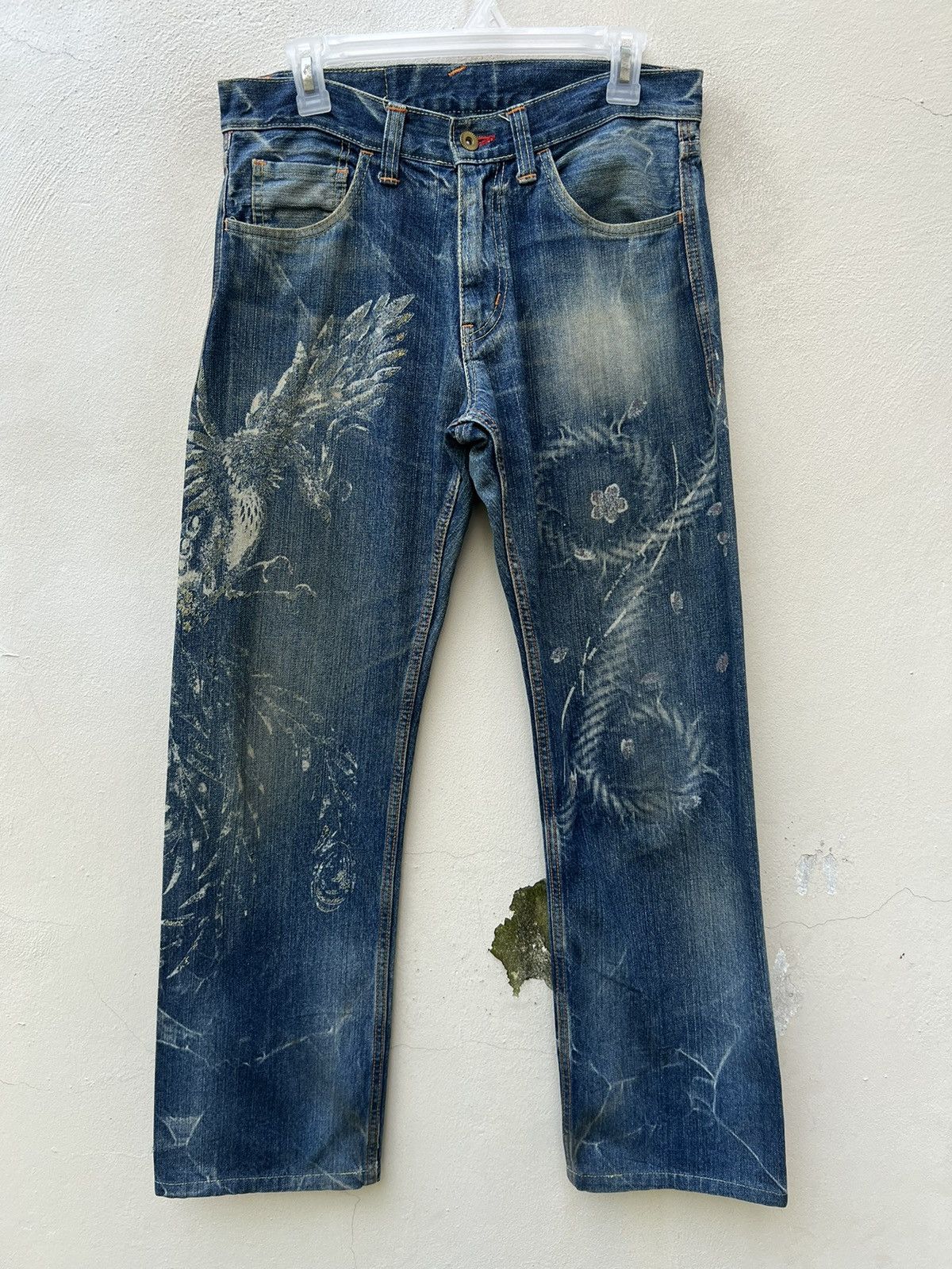 Eternal Vintage Eternal Japan Dirty Mud Denim Painter Jeans Size US 30 / EU 46 - 6 Thumbnail