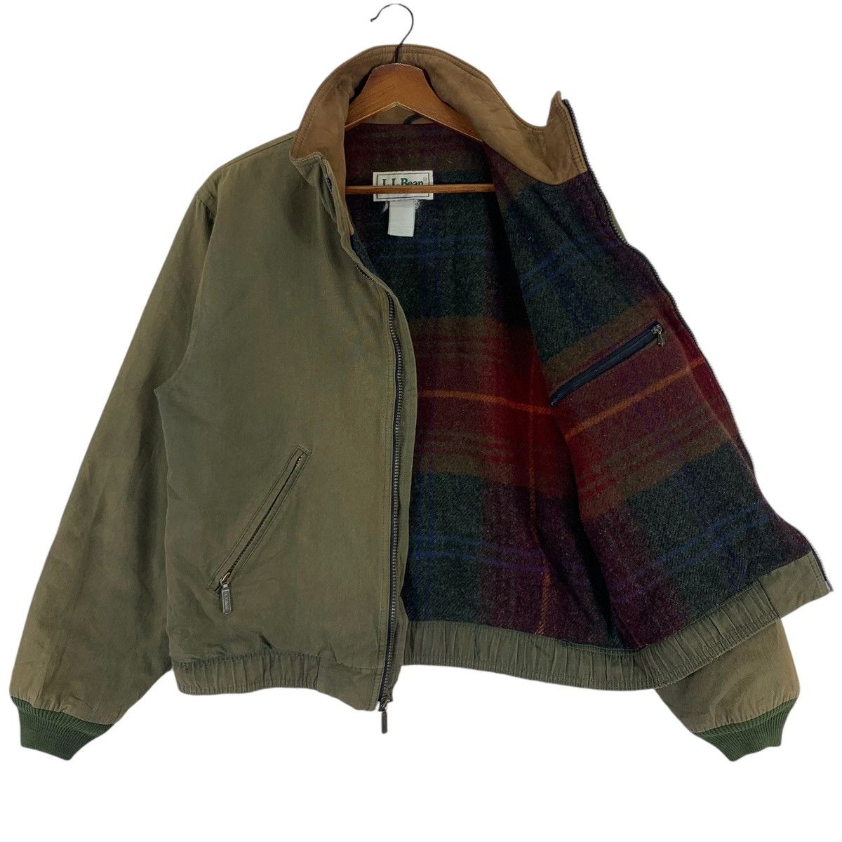 L.L. Bean × Vintage VINTAGE LL BEAN BOMBER WITH INNER BLANKET Size US M / EU 48-50 / 2 - 1 Thumbnail