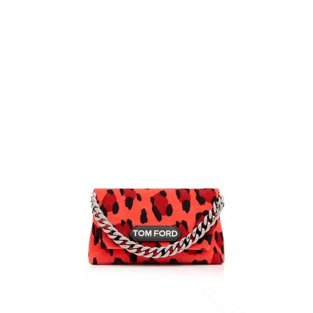Tom Ford o1loc1c1124 L1487 Size: OS / Mini Bag in Red Black Size ONE SIZE - 1 Thumbnail